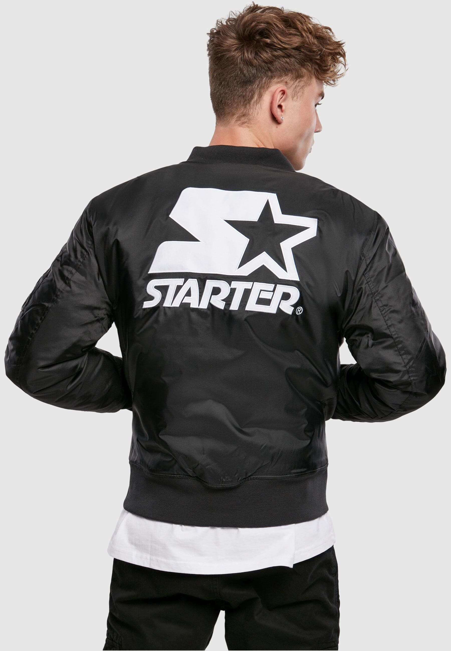 Starter Black Label Bomberjacke »Starter Black Label Herren«, (1 St.), ohne Kapuze