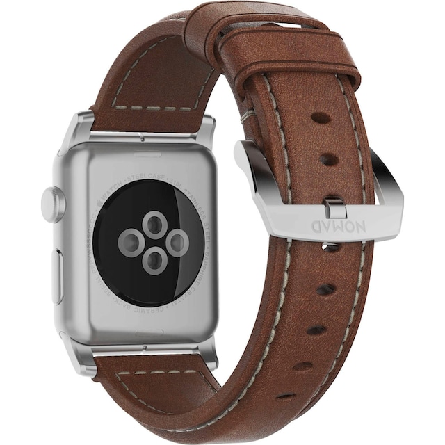 Nomad Smartwatch-Armband »Strap Trad. Lthr. Brown Connect. 42/44/45/49mm« |  BAUR