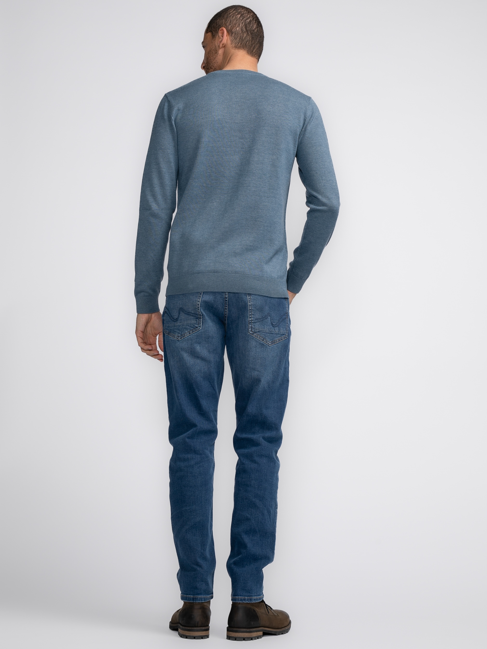 Petrol Industries Rundhalspullover »Men Knitwear Round Neck Basic«