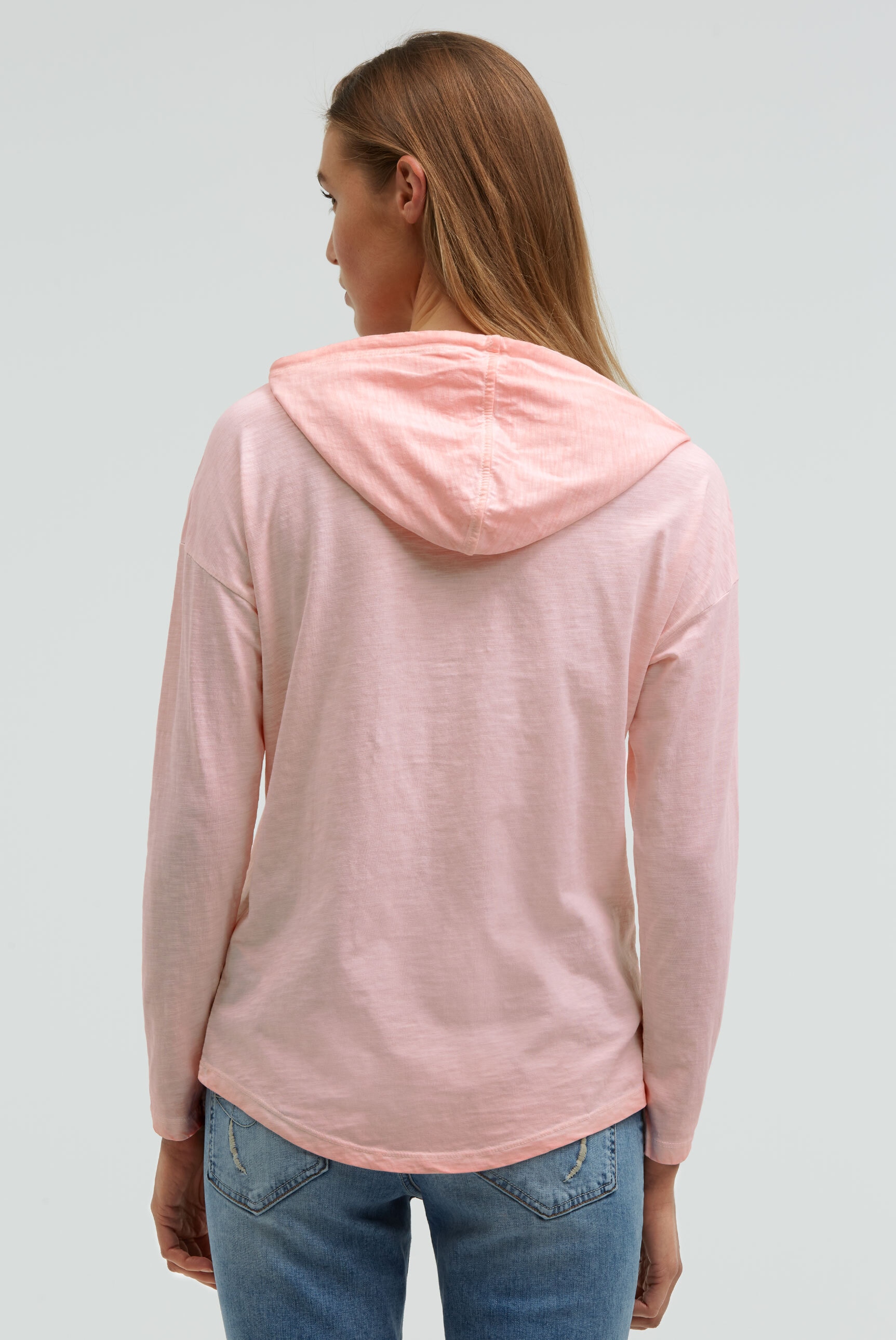 SOCCX Kapuzenshirt mit überschnittenen Schultern