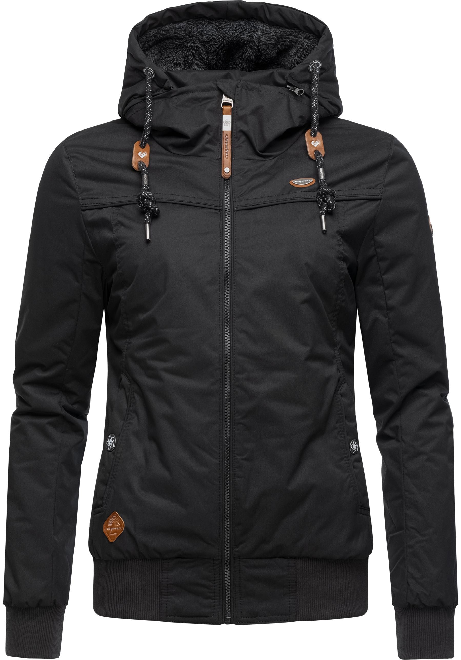 Ragwear Winterjacke »Jotty Winter«, mit Kapuze, stylische Outdoorjacke mit abnehmbarer Kapuze