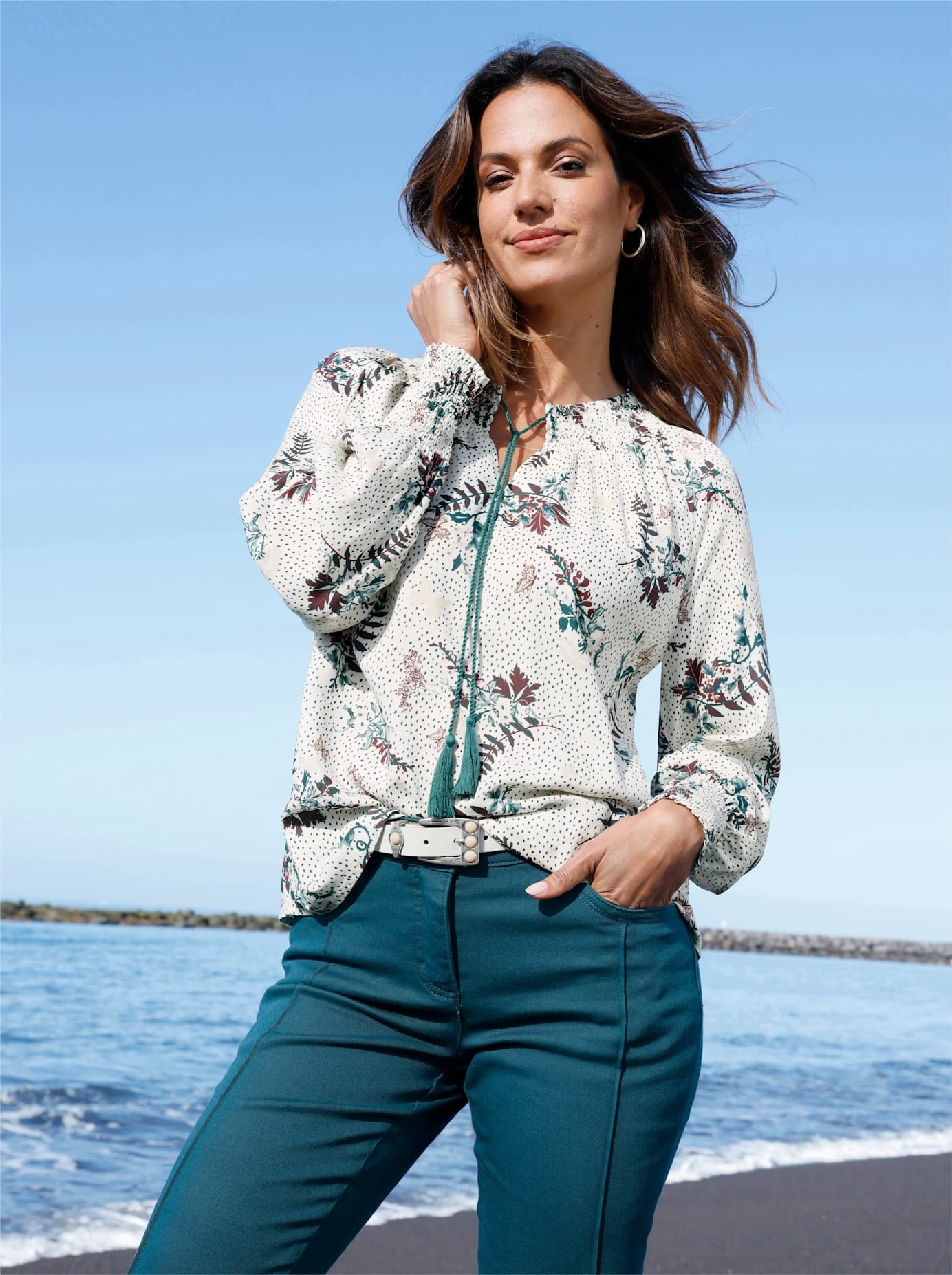 Inspirationen Druckbluse