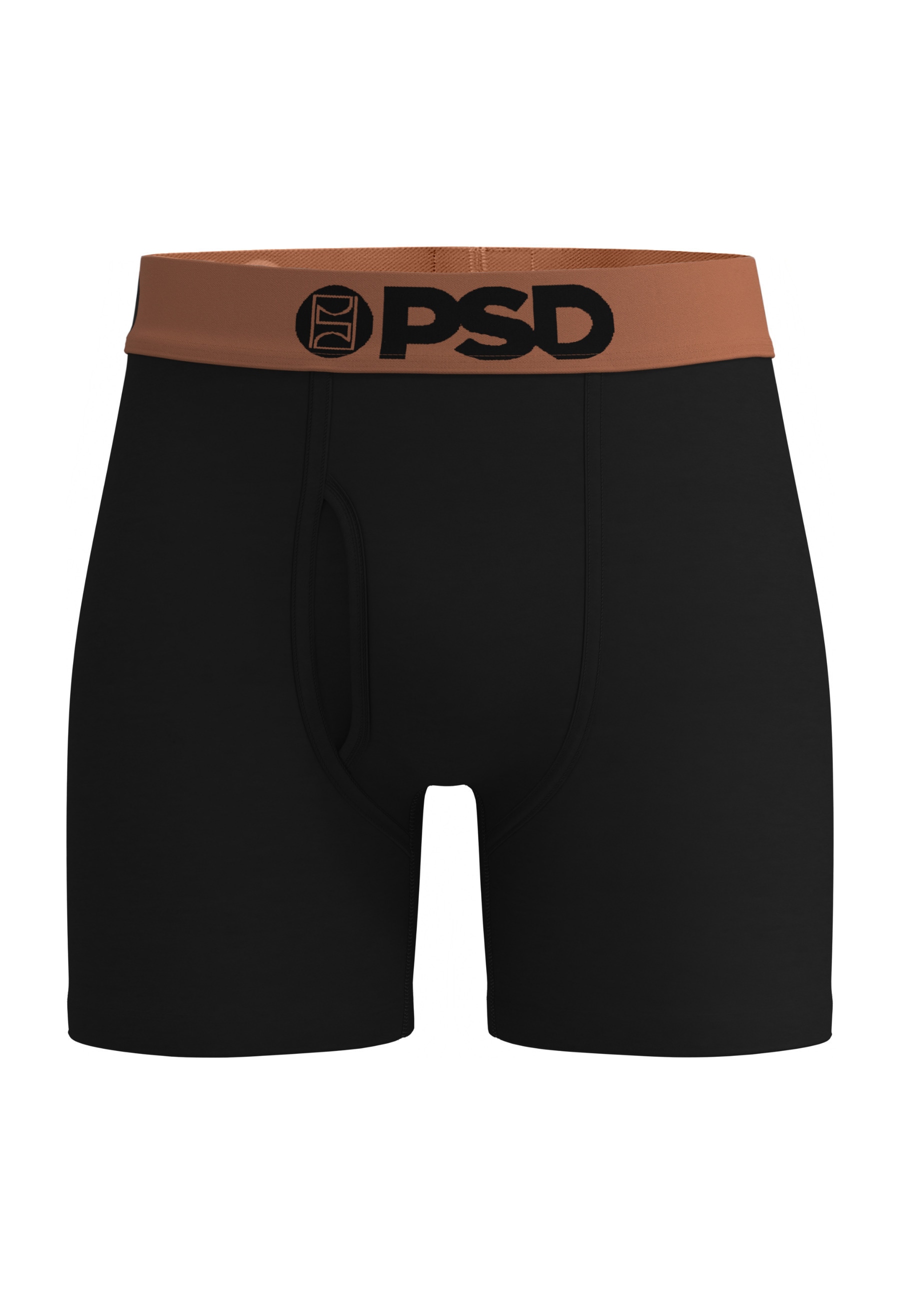 PSD Boxershorts "PSD LUX MODAL BOXER BLACK COPPER 5 INCH" 1 Stk.