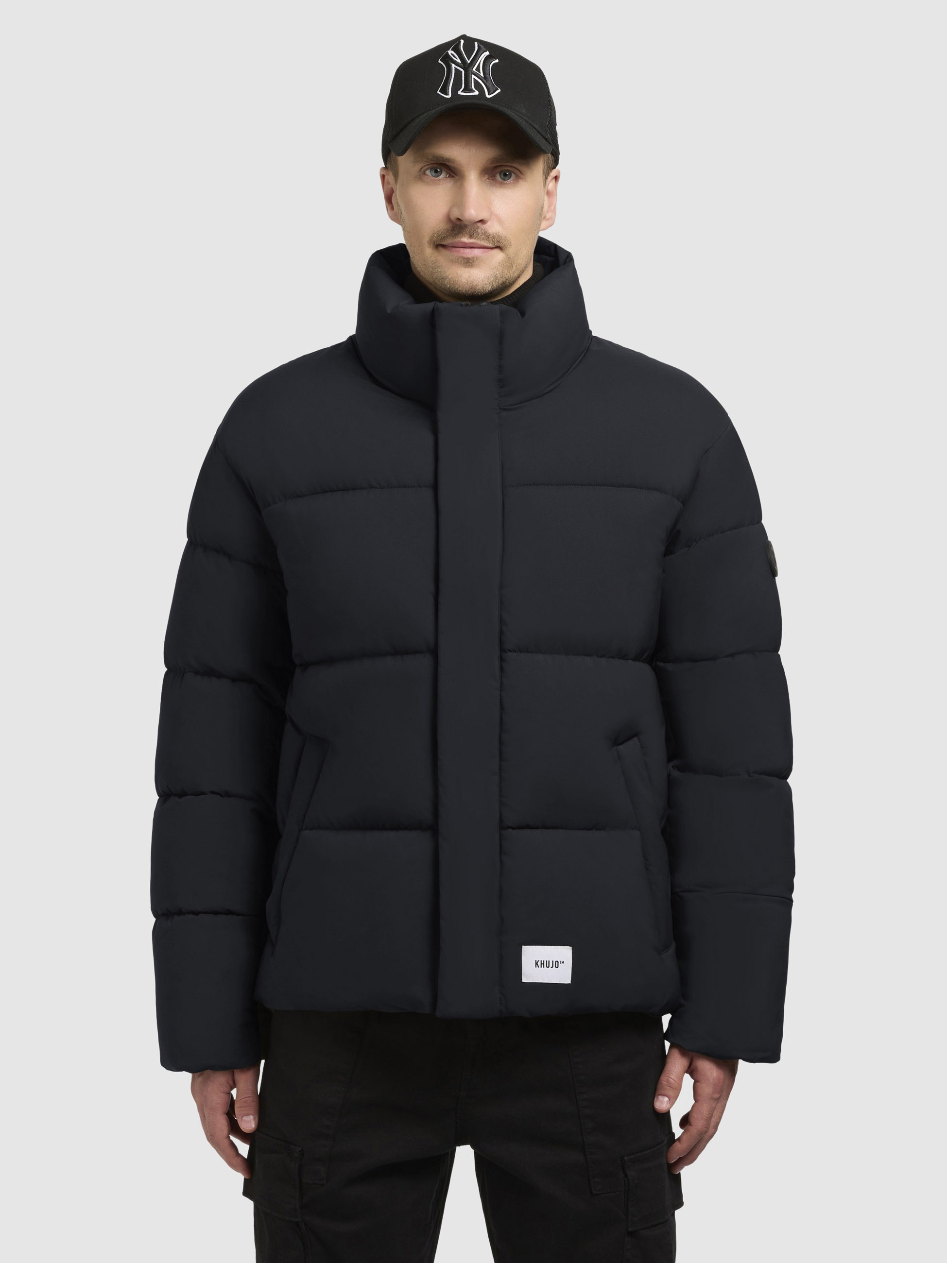 khujo Steppjacke »DUNGH MATT«, ohne Kapuze