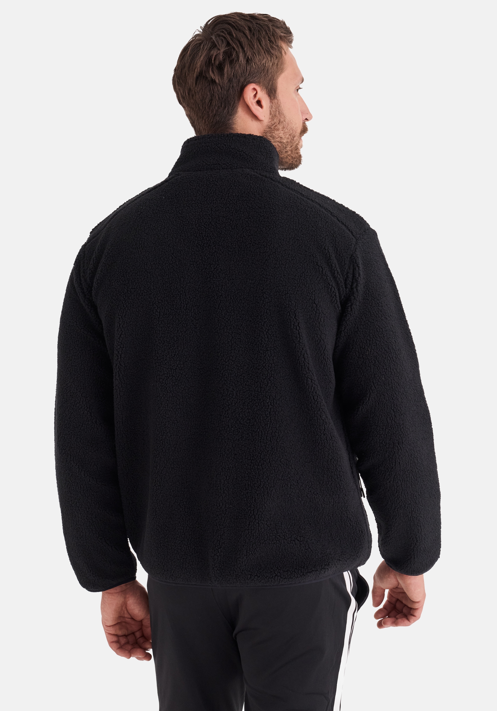 HERO by John Medoox »JOEL Fleecejacke« Sherpa fleece Straight Fit Casual Sherpa für Herren