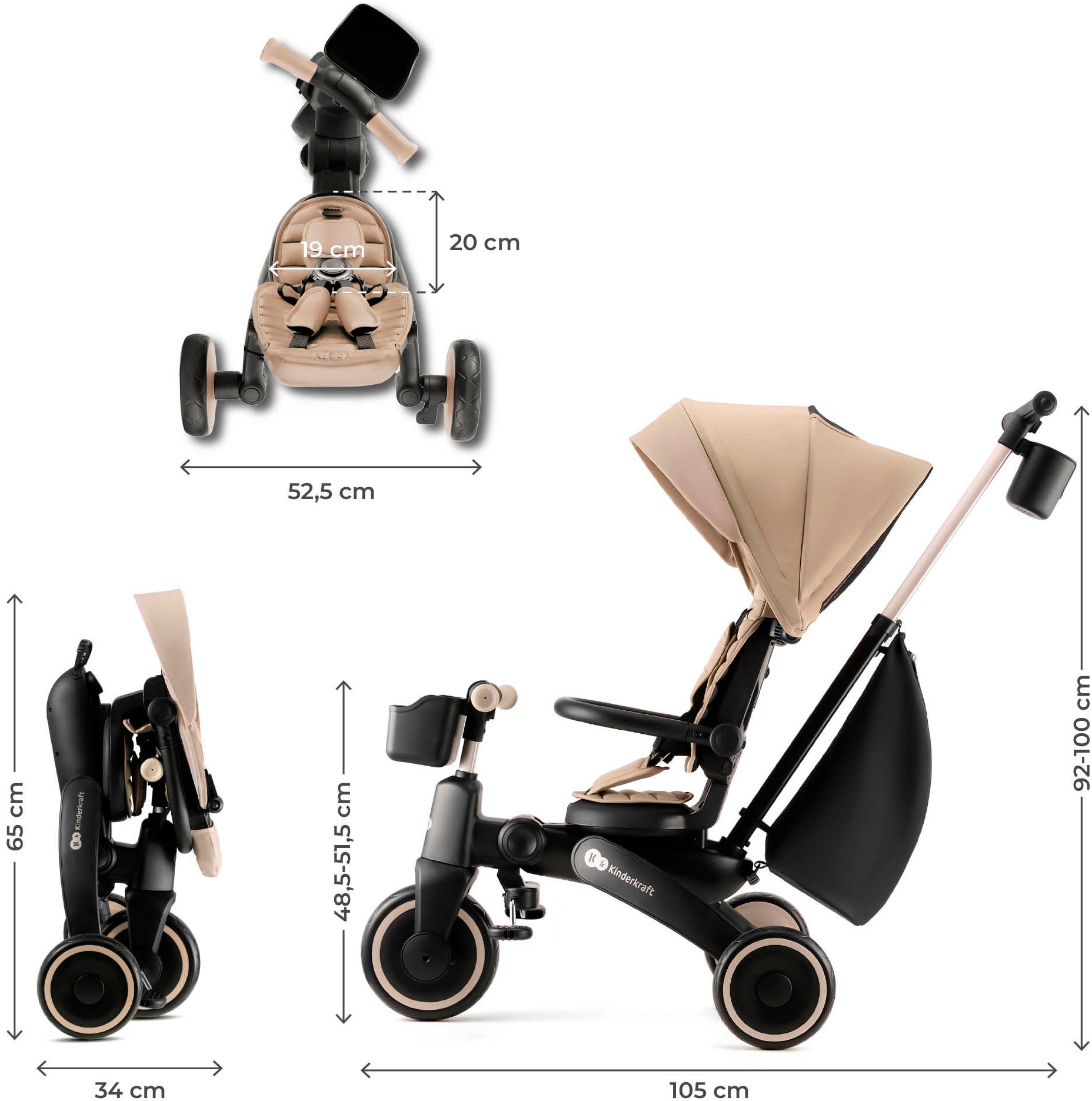 Kinderkraft Dreirad »Jazz 2«