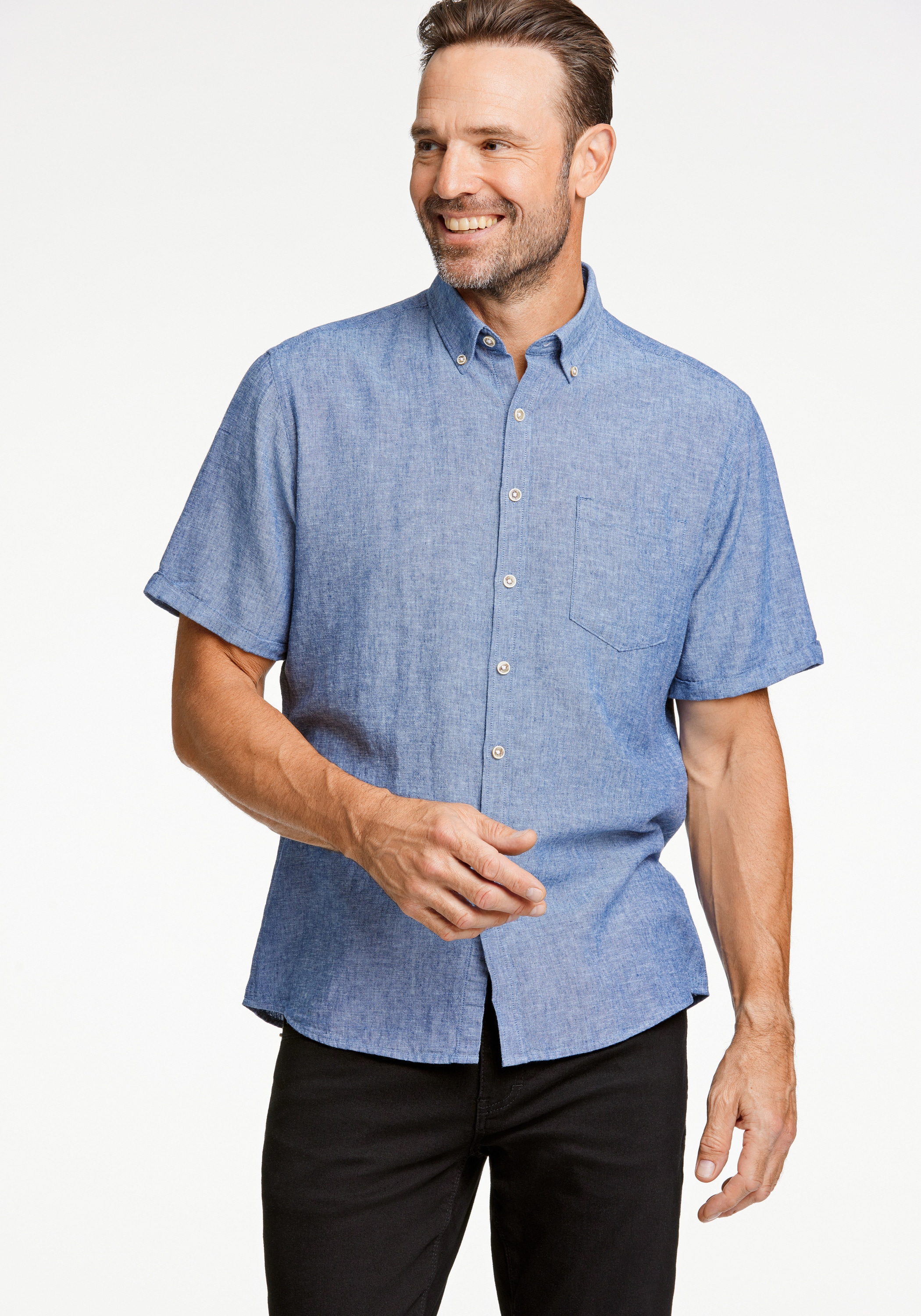 JACK’S Leinenhemd "Leinenhemd Regular Fit" günstig online kaufen