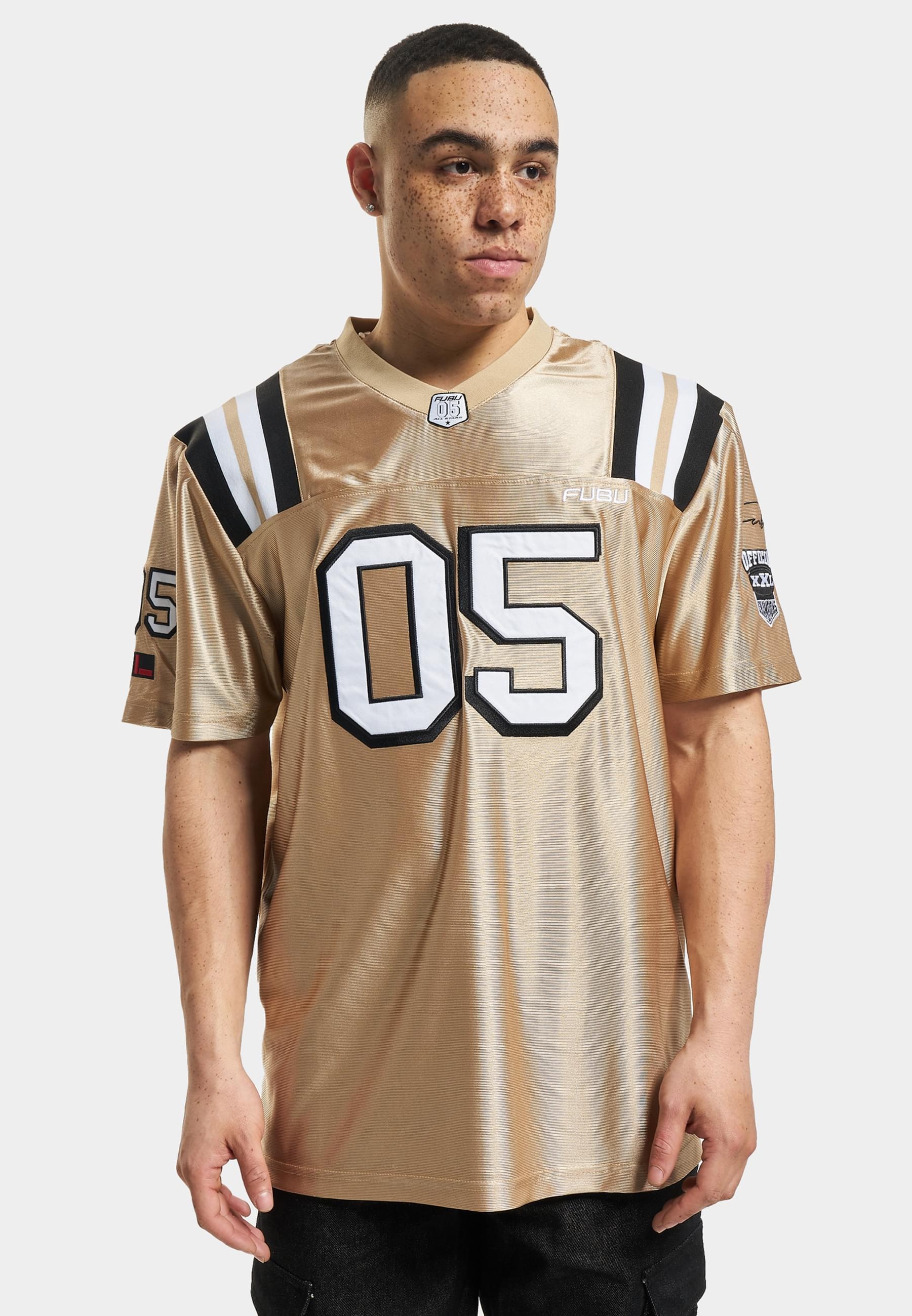 Fubu T-Shirt »Fubu Herren FM232-007-2 FUBU Corporate Football Jersey«, (1 tlg.)