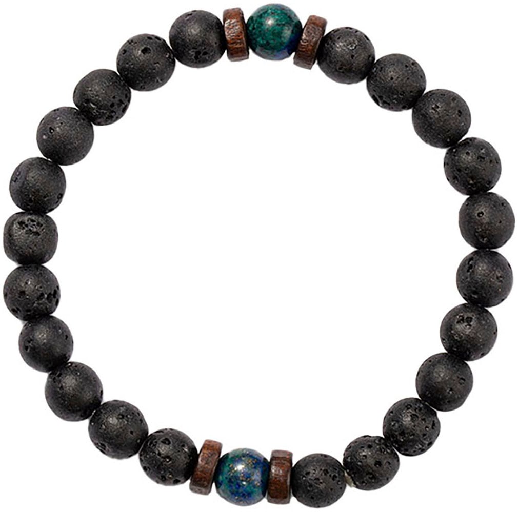 Firetti Armband Set »Schmuck Geschenk Armschmuck Armkette Edelstein Perlen, Onesize«, (Set, 3 tlg.), Made in Germany - mit Glasstein, Hämatit