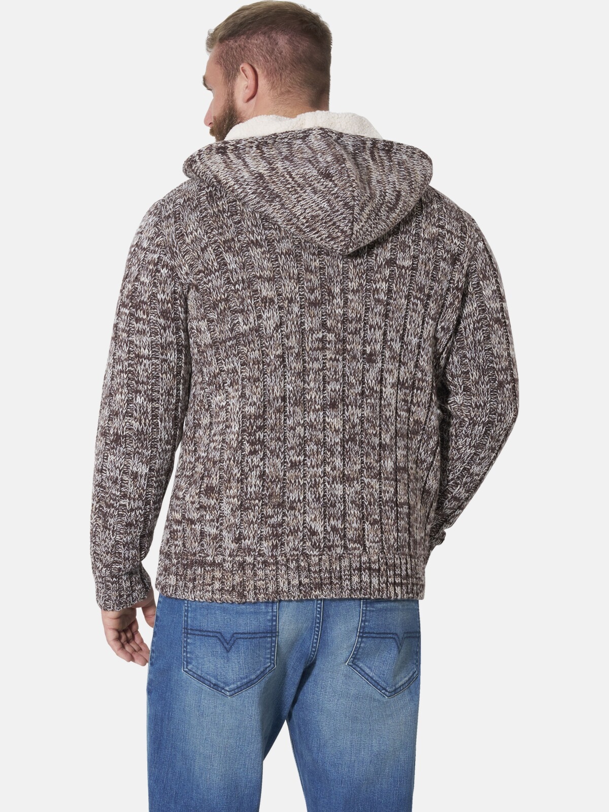 Jan Vanderstorm Kapuzenstrickjacke »Outdoor Strickjacke EIRBORG«