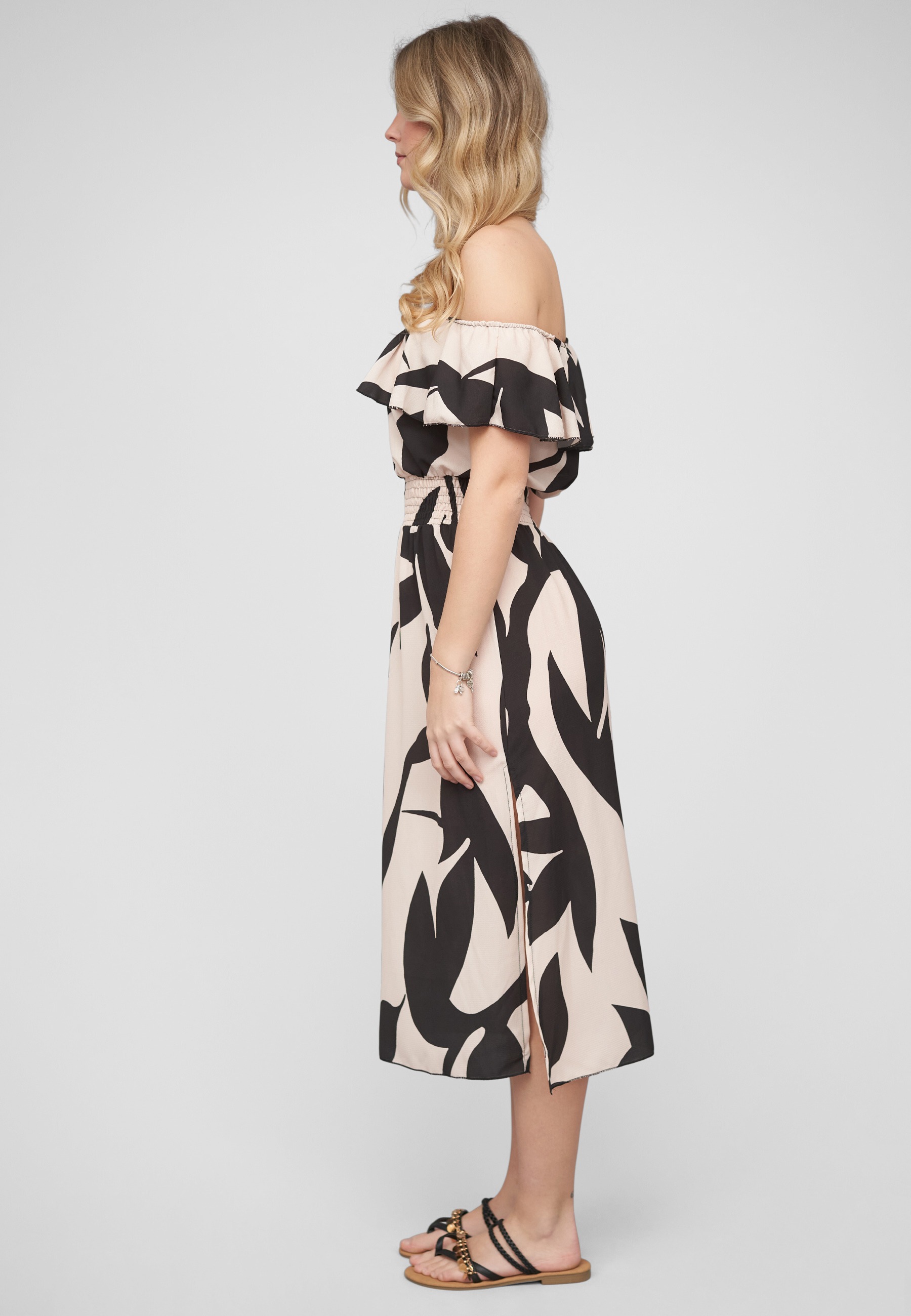 CLOUD 5IVE A-Linien-Kleid »CLOUD 5IVE Off Shoulder Dress« 1 tlg.