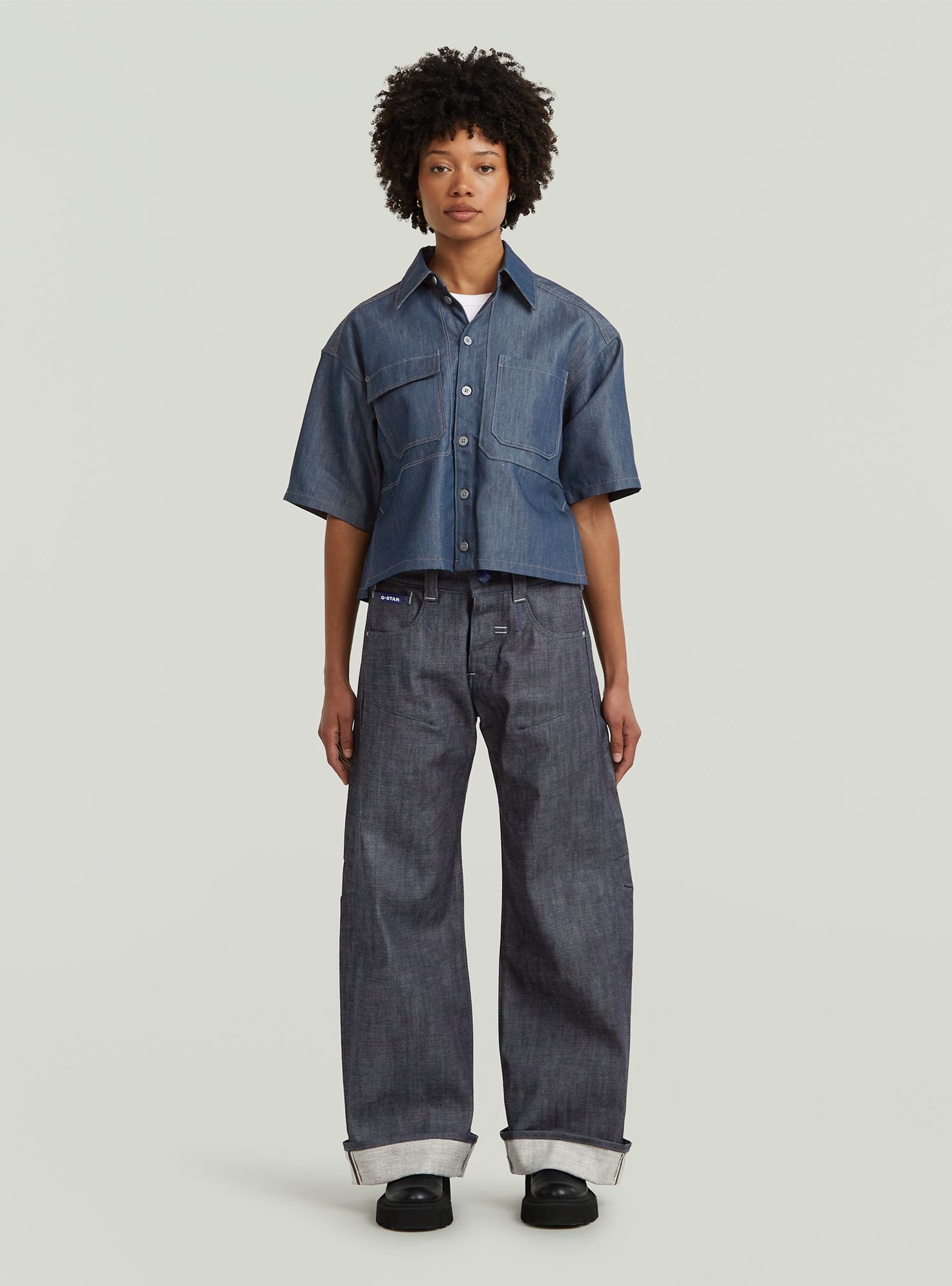 G-STAR Langarmshirt »Remix Shirt«