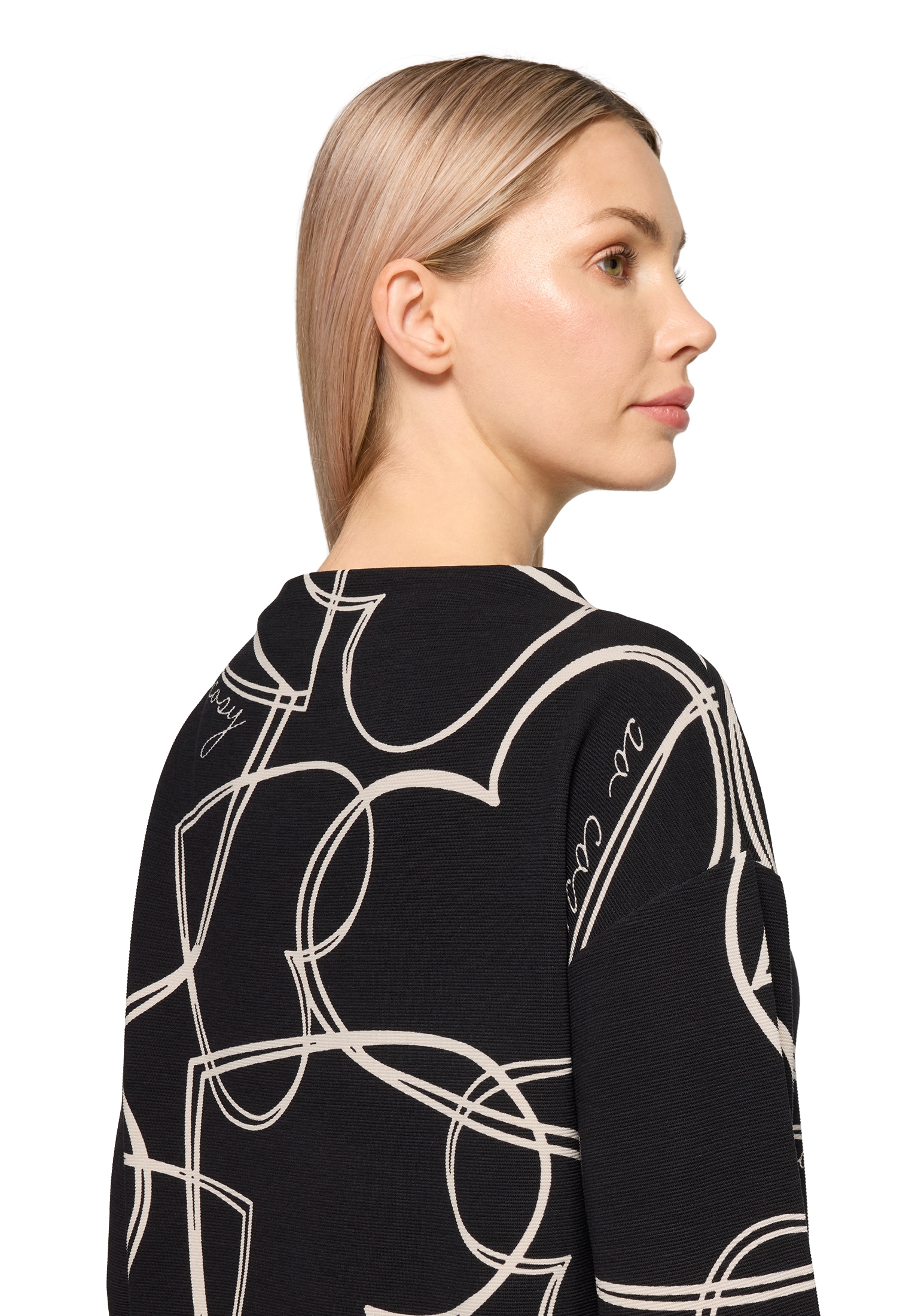 Betty Barclay Sweatshirt »Damen mit Rippenstruktur«
