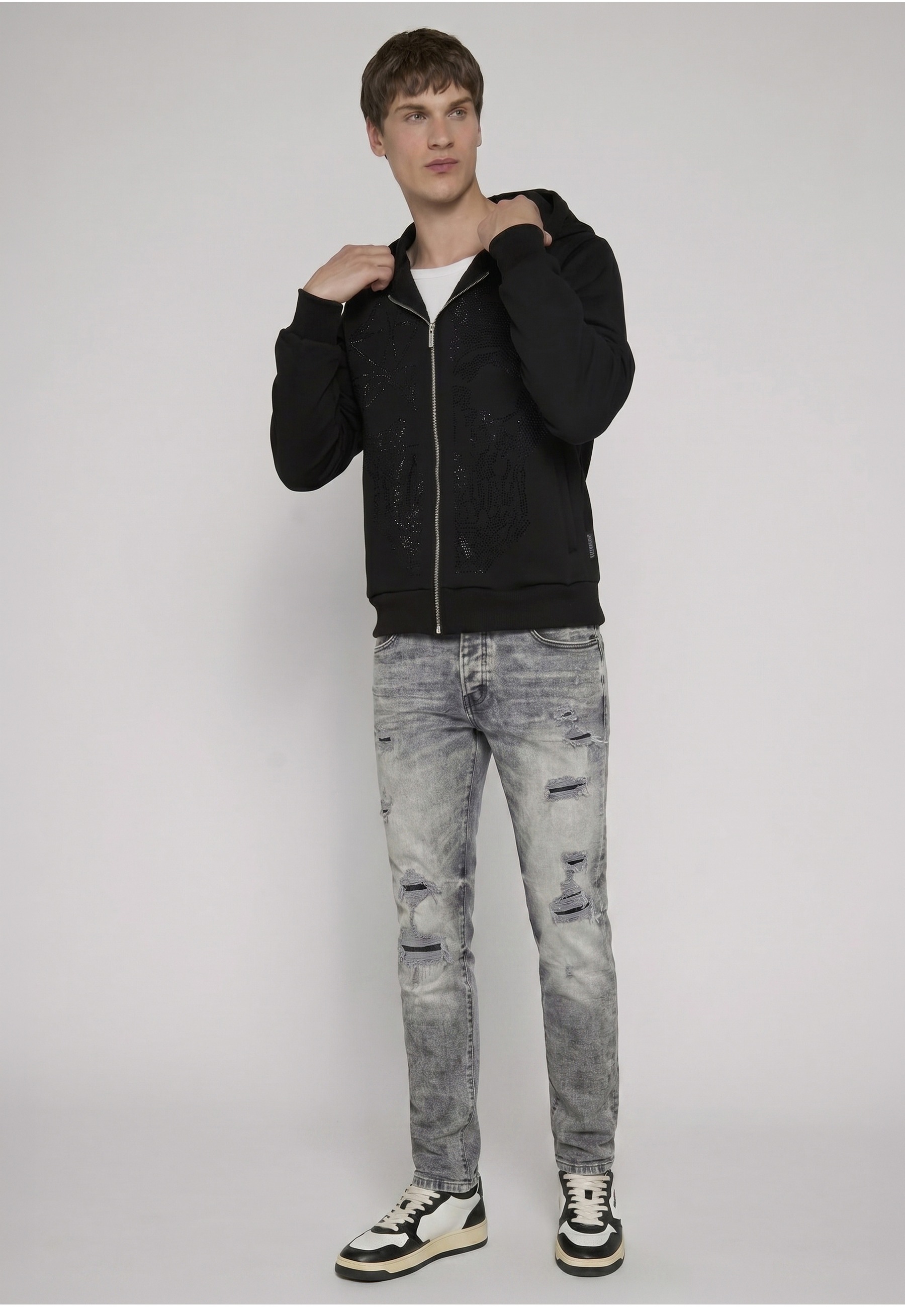 2Y Premium Neopren-Hoodie »2Y Premium Void Hoodie Slim Fit Zip Hoodie« 1