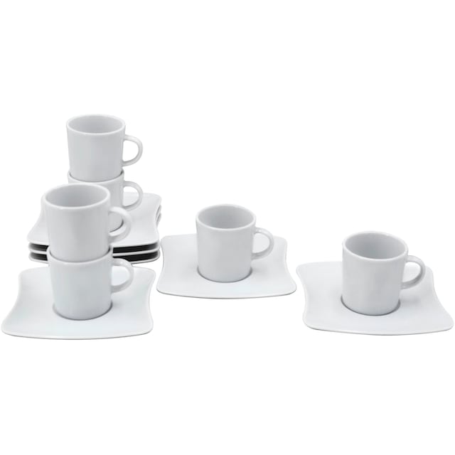 Retsch Arzberg Espressotasse »SANDY«, (Set, 12 tlg., 12teilig), Klassisches Espressotassen  Set - Made in Germany bestellen | BAUR