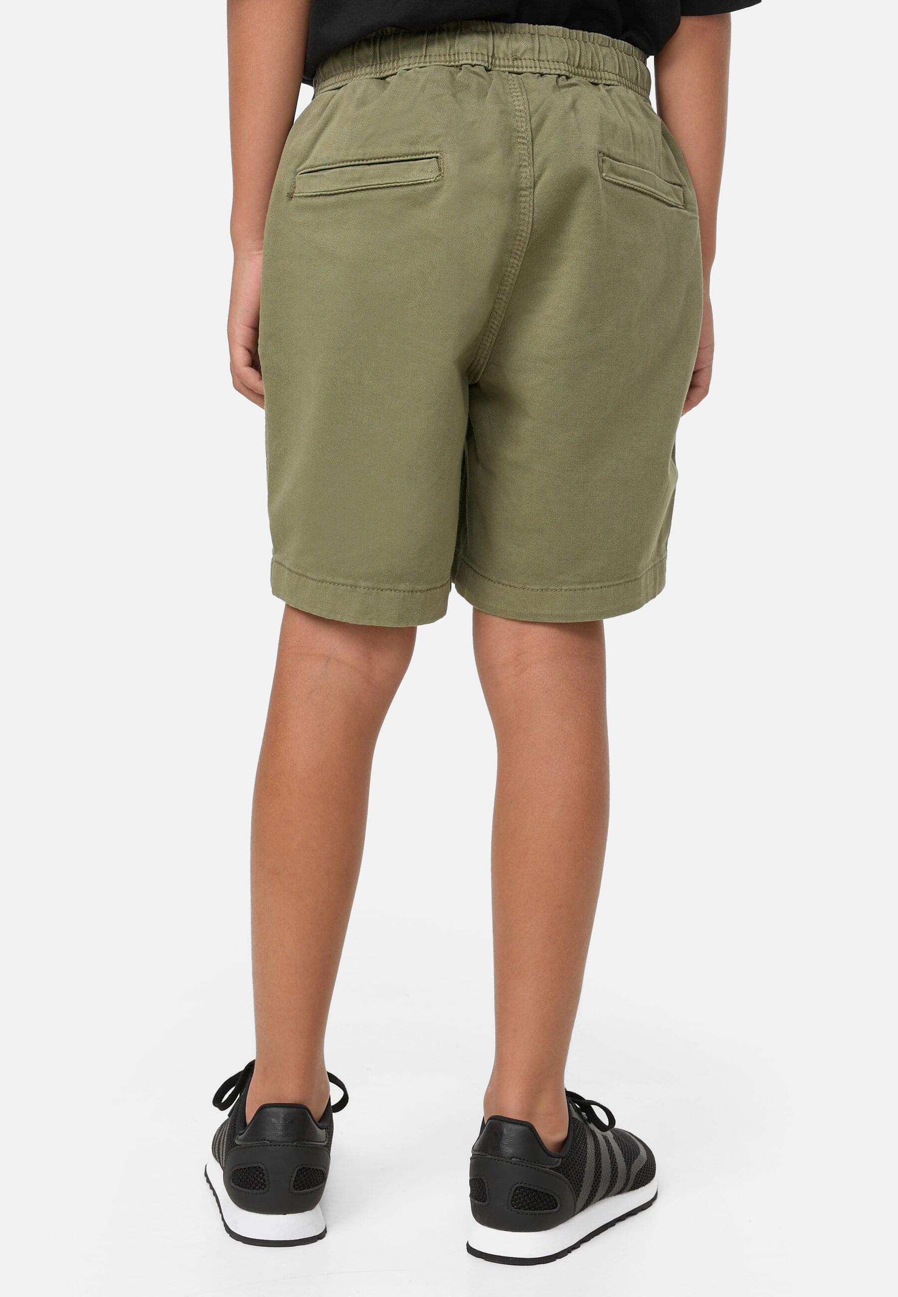 URBAN CLASSICS Stoffhose »Urban Classics Herren Boys Strech Twill Joggshorts«, (1 tlg.)