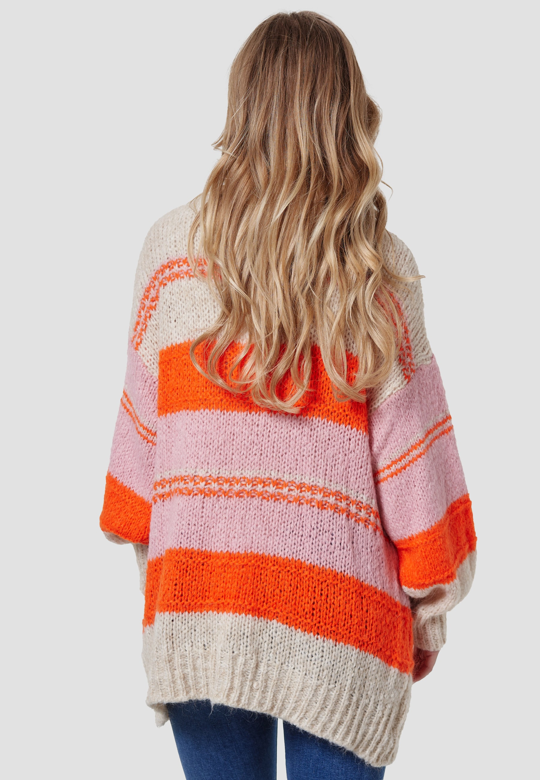 Decay Strickjacke, mit trendigen Streifen