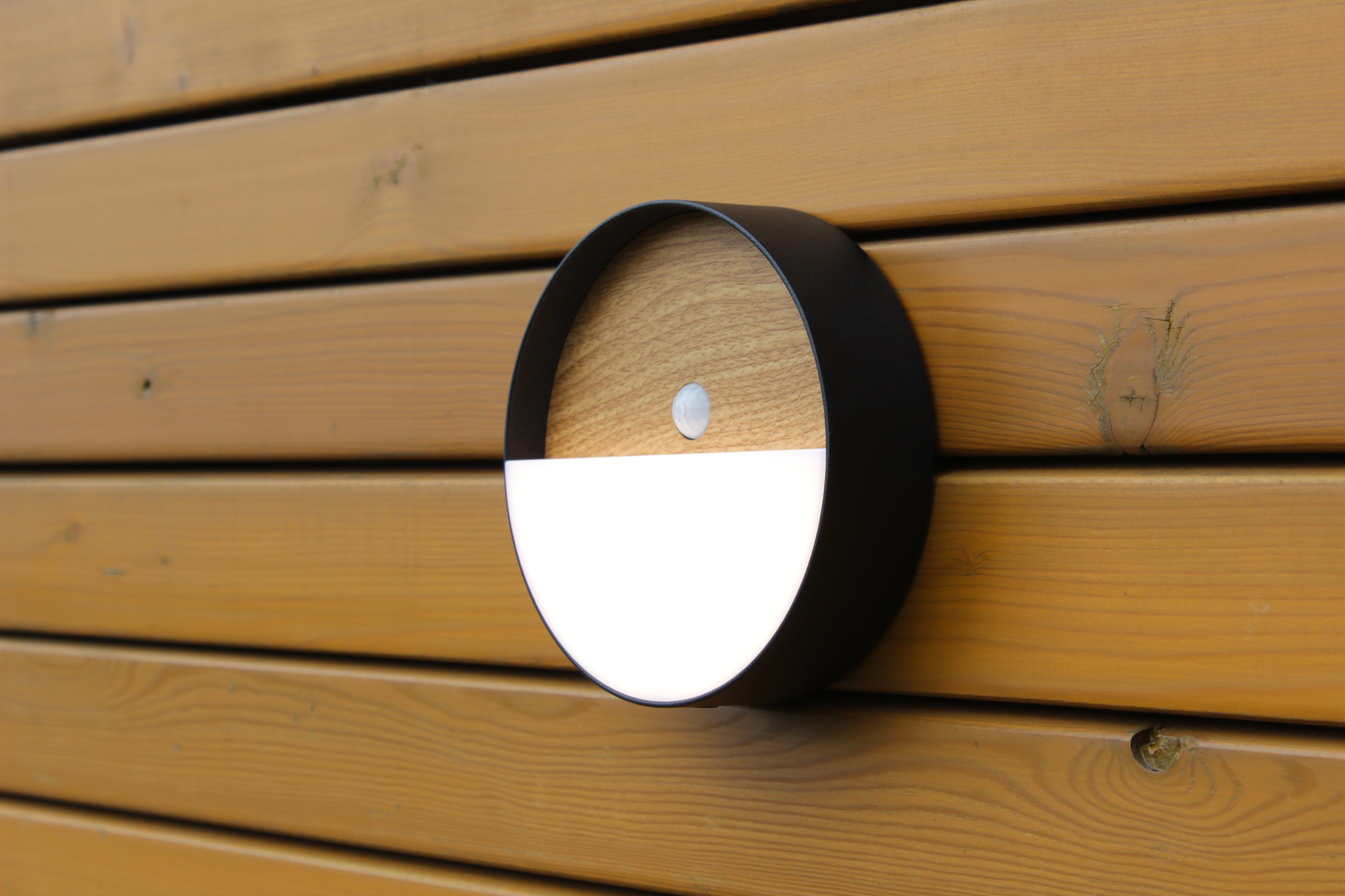 ECO-LIGHT LED Außen-Wandleuchte »LED-Wandleuchte MEG + PIR«, 1 flammig, Leuchtmittel LED-Board | LED fest integriert, Akku-Licht für Innen & Außen
