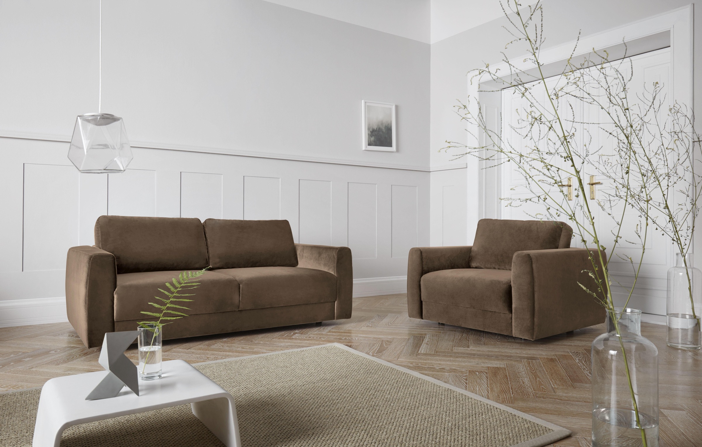 andas 2-Sitzer »Hobro«, in 3 Bezugsqualitäten in vielen Farben, Design by Morten Georgsen