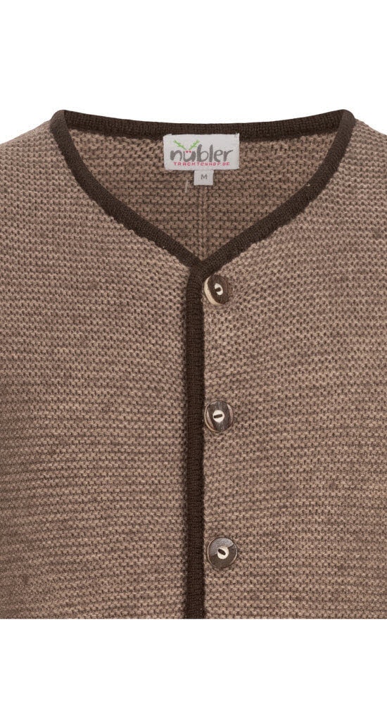 Nübler Strickjacke »Trachtenstrickjacke Langarm Ignaz«