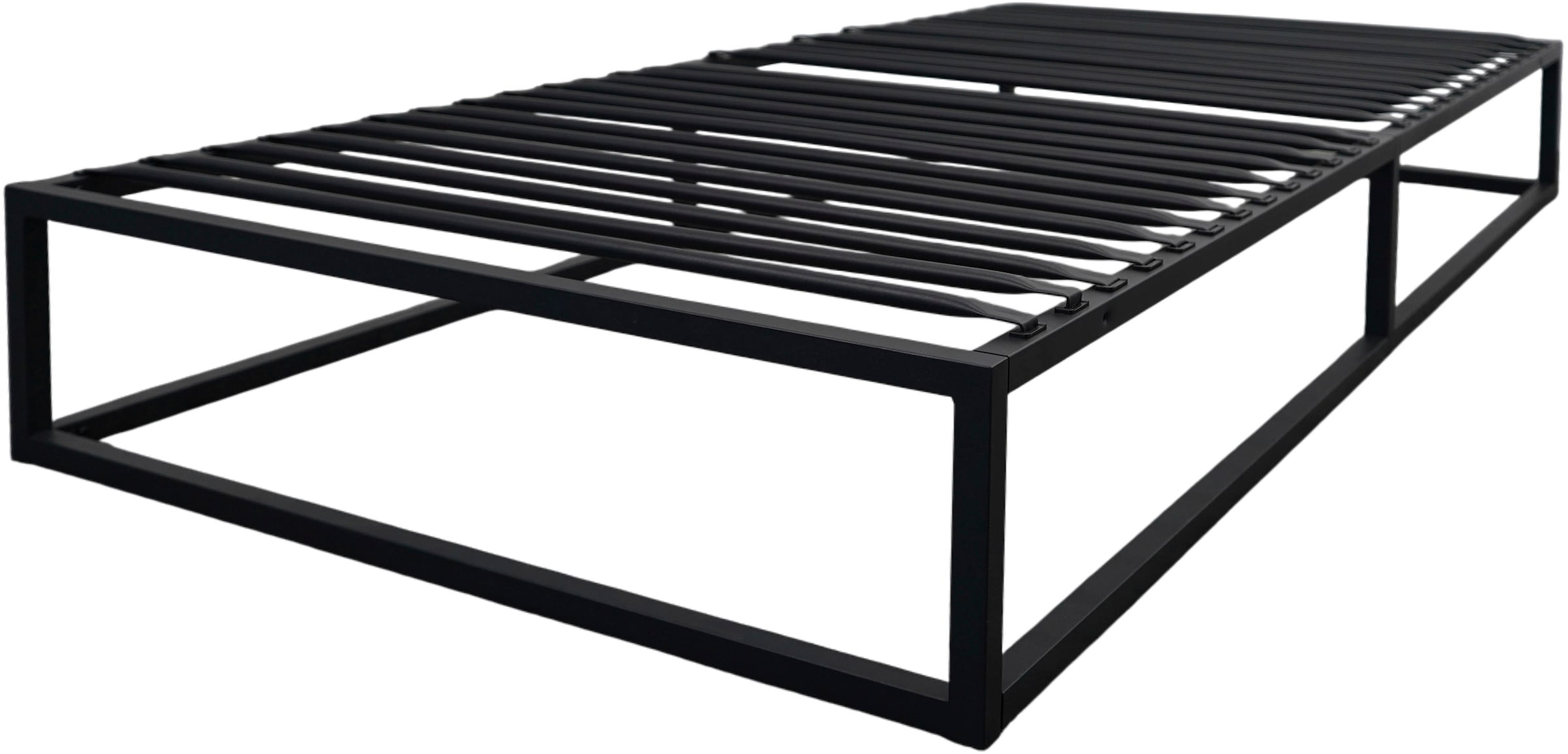 OTTO home Metallbett »Stockholm in 3 Breiten Bestseller Otto´s Choice« mit 26 Lattenrosten für den perfekten Schutz deiner Matratze,  Moderner Bettrahmen Bett Schlafzimmer Bettgestell Massiv