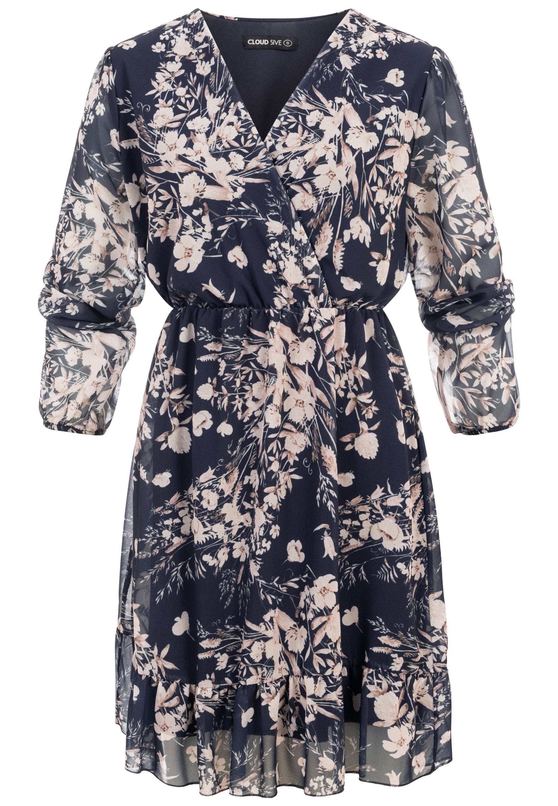 CLOUD 5IVE A-Linien-Kleid "CLOUD 5IVE Longsleeve Dress" 1 tlg.