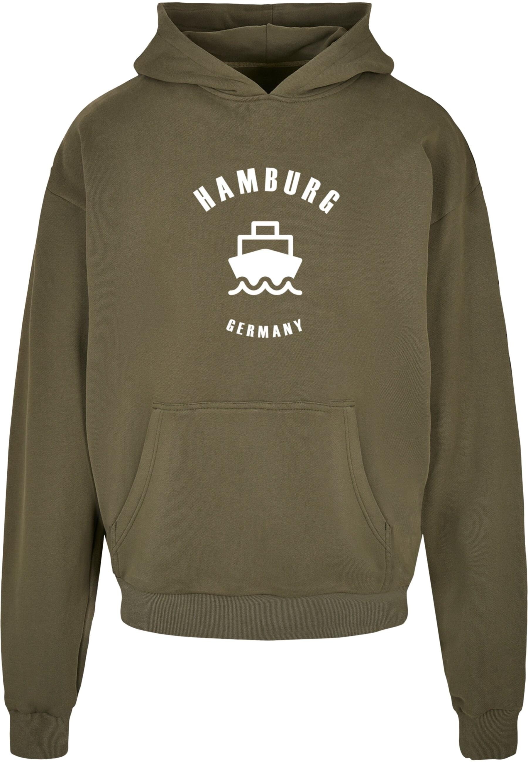 Merchcode Kapuzensweatshirt "Merchcode Herren Hamburg X Ultra Heavy Hoody"