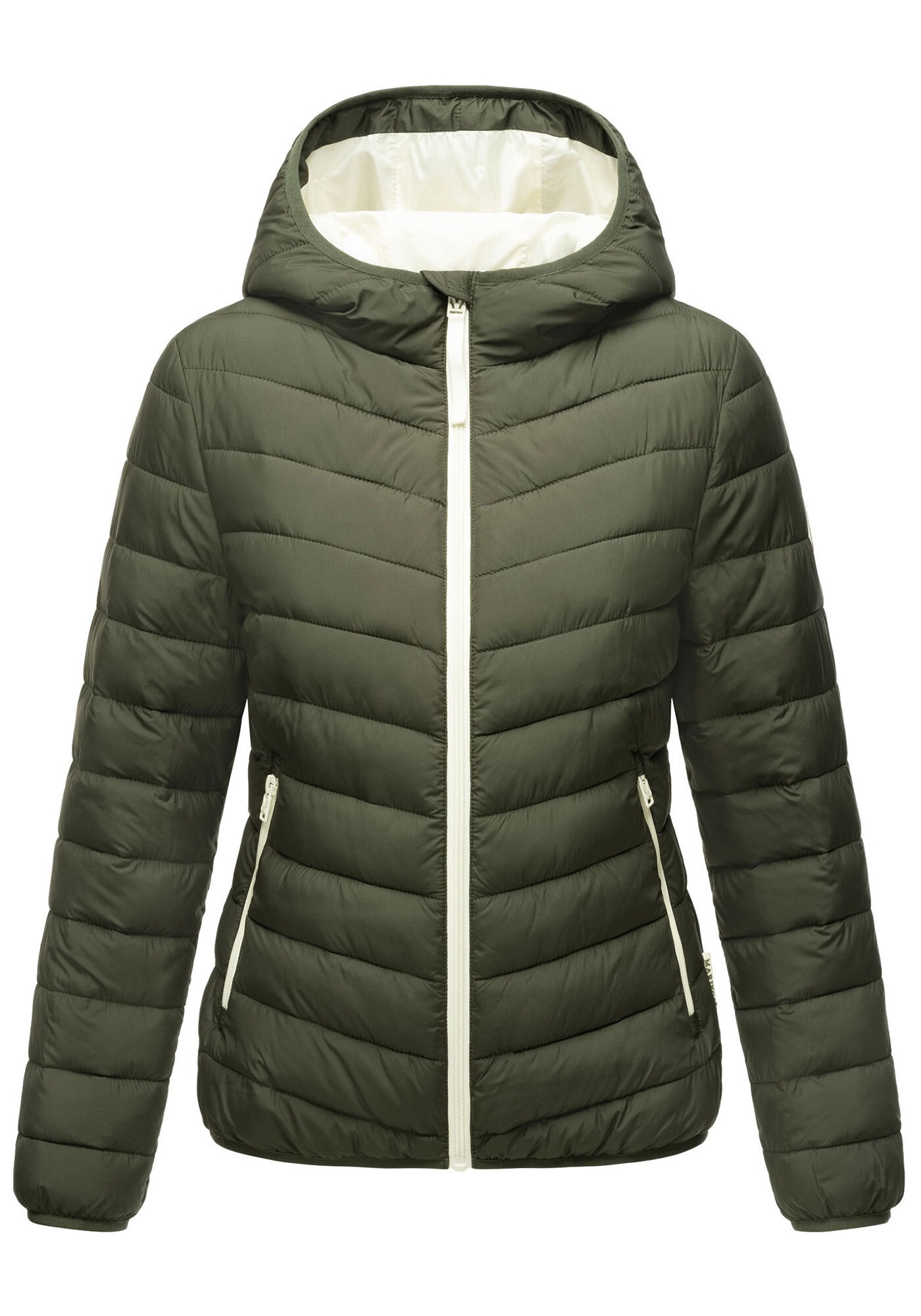 Marikoo Winterjacke »Pack mich ein«, Mit Kapuze und Beutel zum Verstauen der Jacke