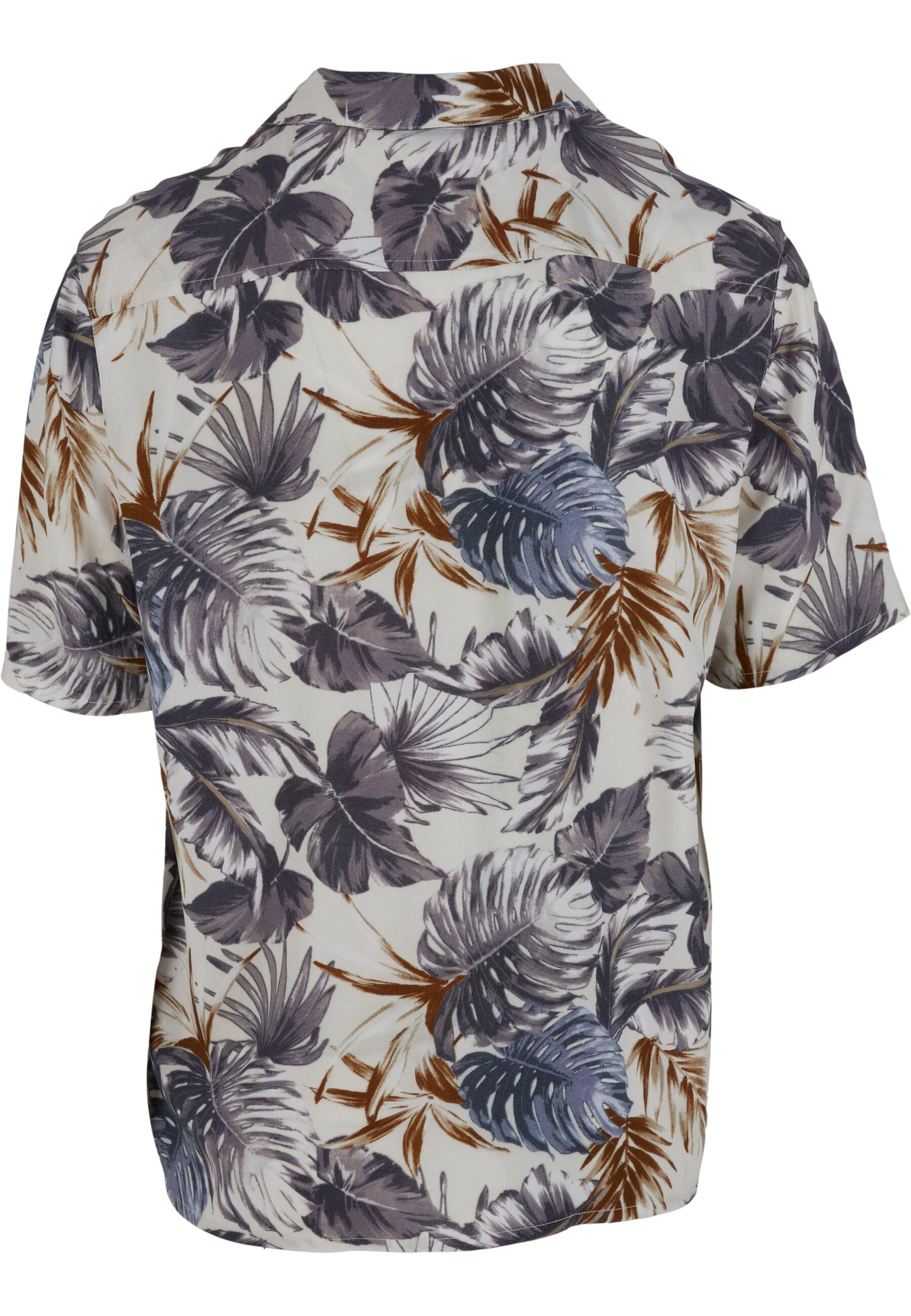 URBAN CLASSICS Kurzarmhemd "Urban Classics Herren Viscose AOP Resort Shirt" günstig online kaufen