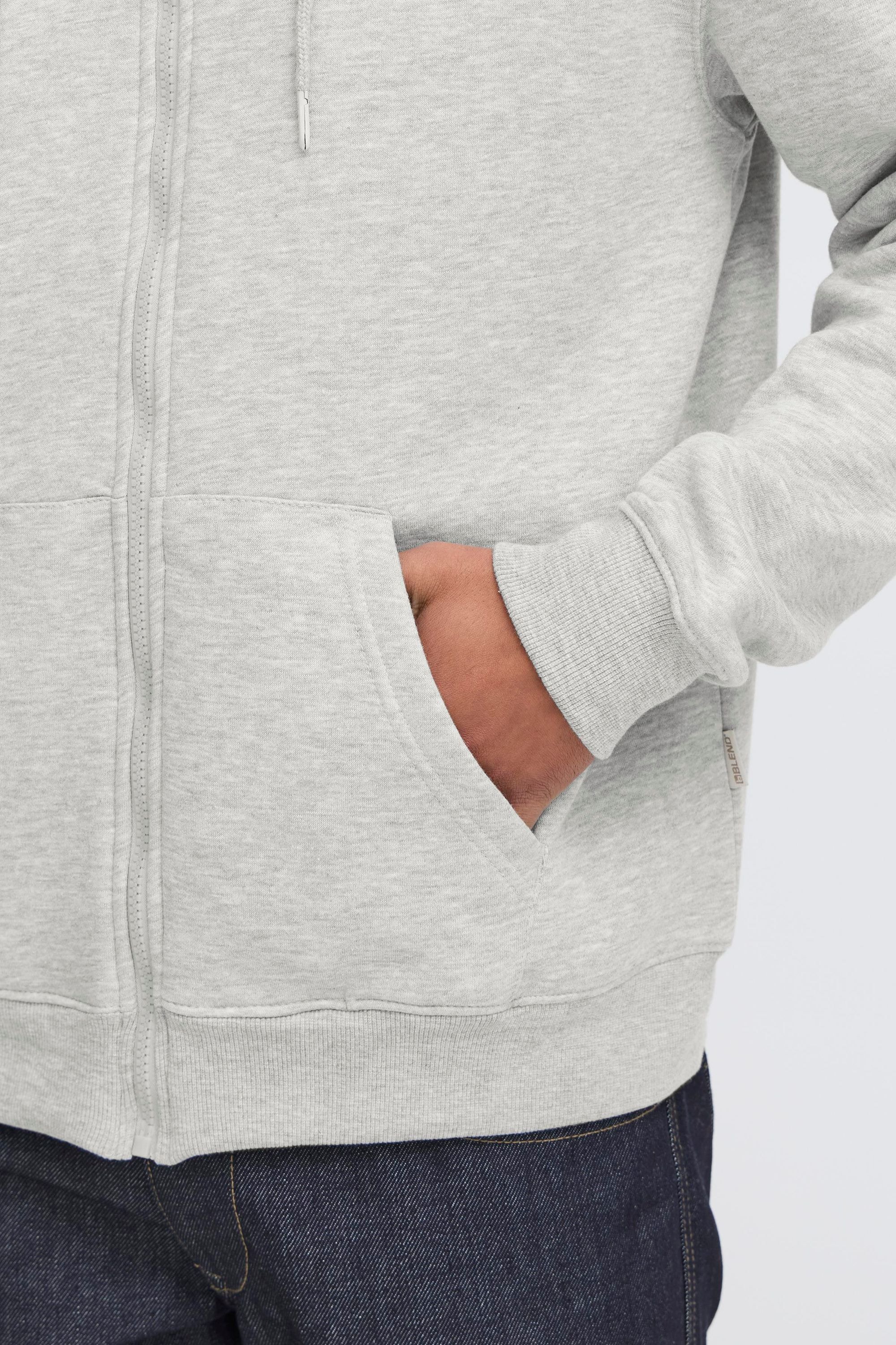Blend Strickpullover »Kapuzenfleecejacke BHJUSTE«