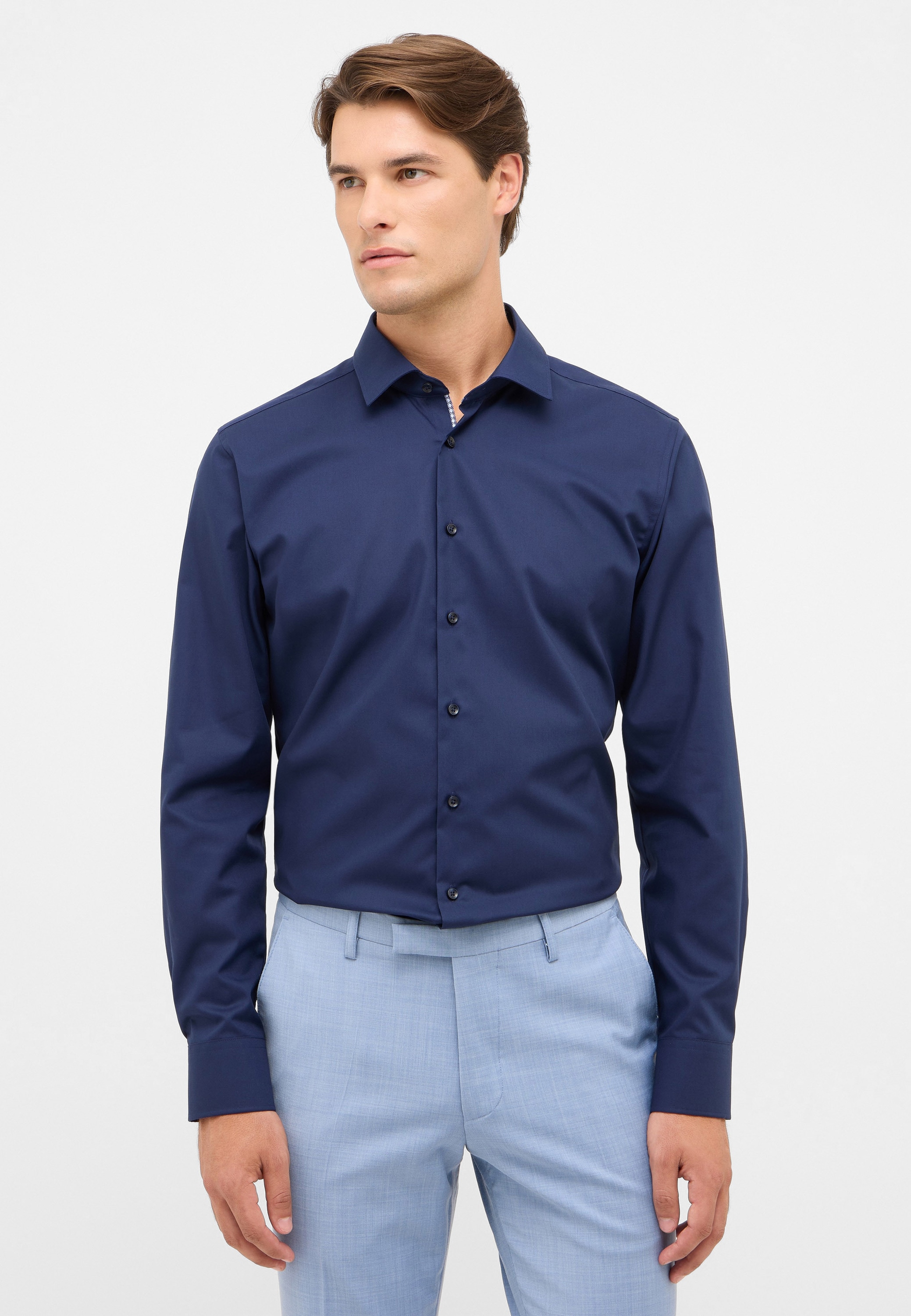 Eterna Langarmhemd "SLIM FIT", NON IRON (bügelfrei) günstig online kaufen