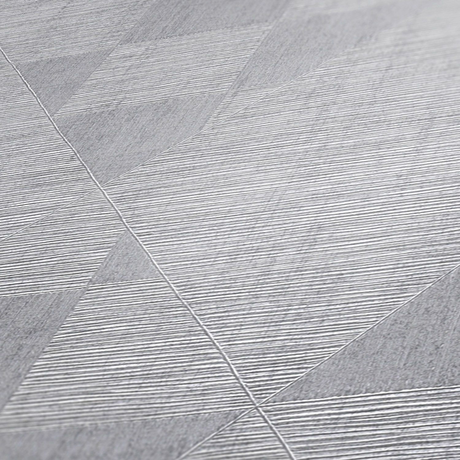 living walls Vliestapete »Titanium« Motiv | geometrisch | grafisch leicht strukturiert Tapete Geometrisch Tapeten Wohnzimmer Schlafzimmer Küche modern Design