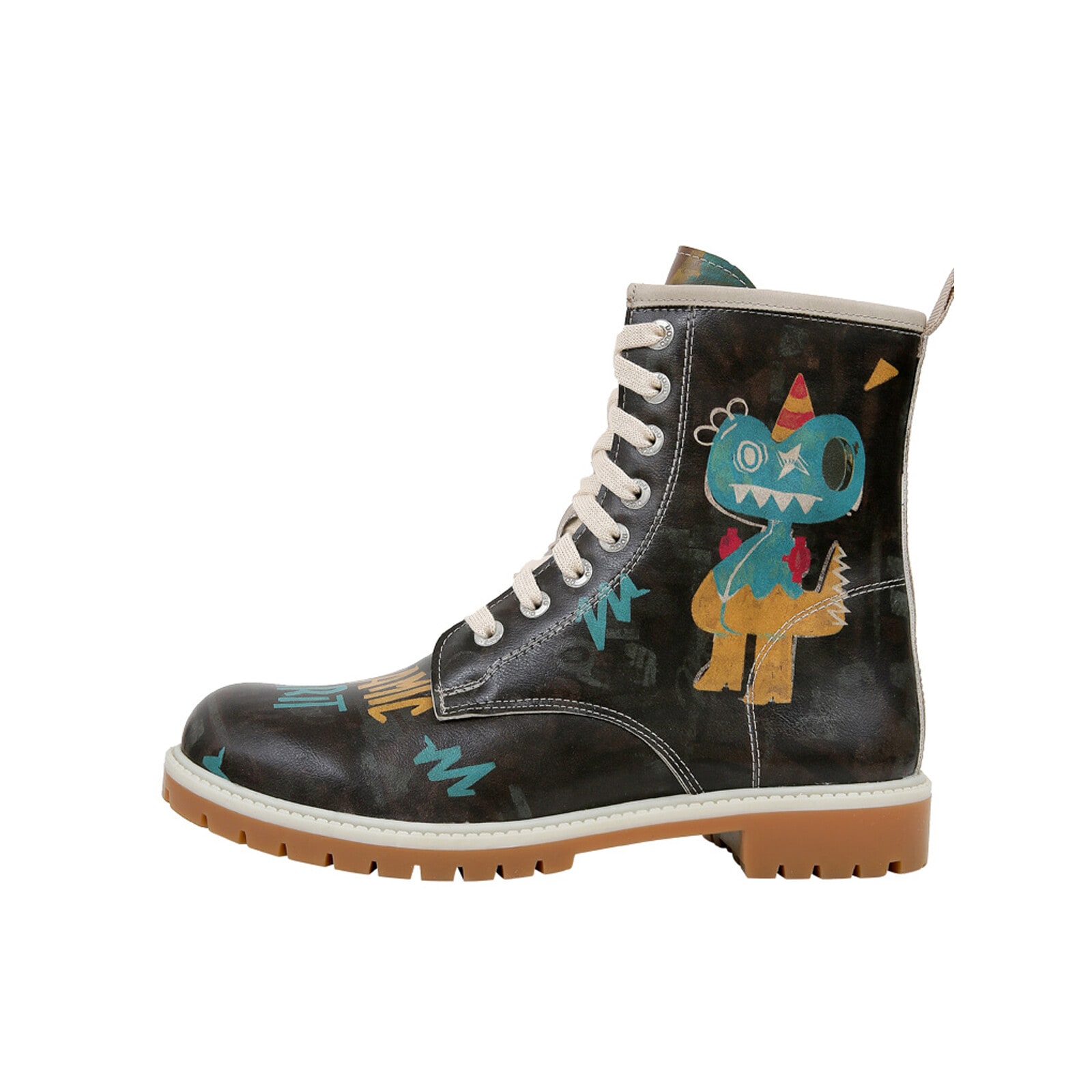 DOGO Schnürboots "Longe Boots Schnürstiefel Agent Of Chaos Damen Stiefelett günstig online kaufen