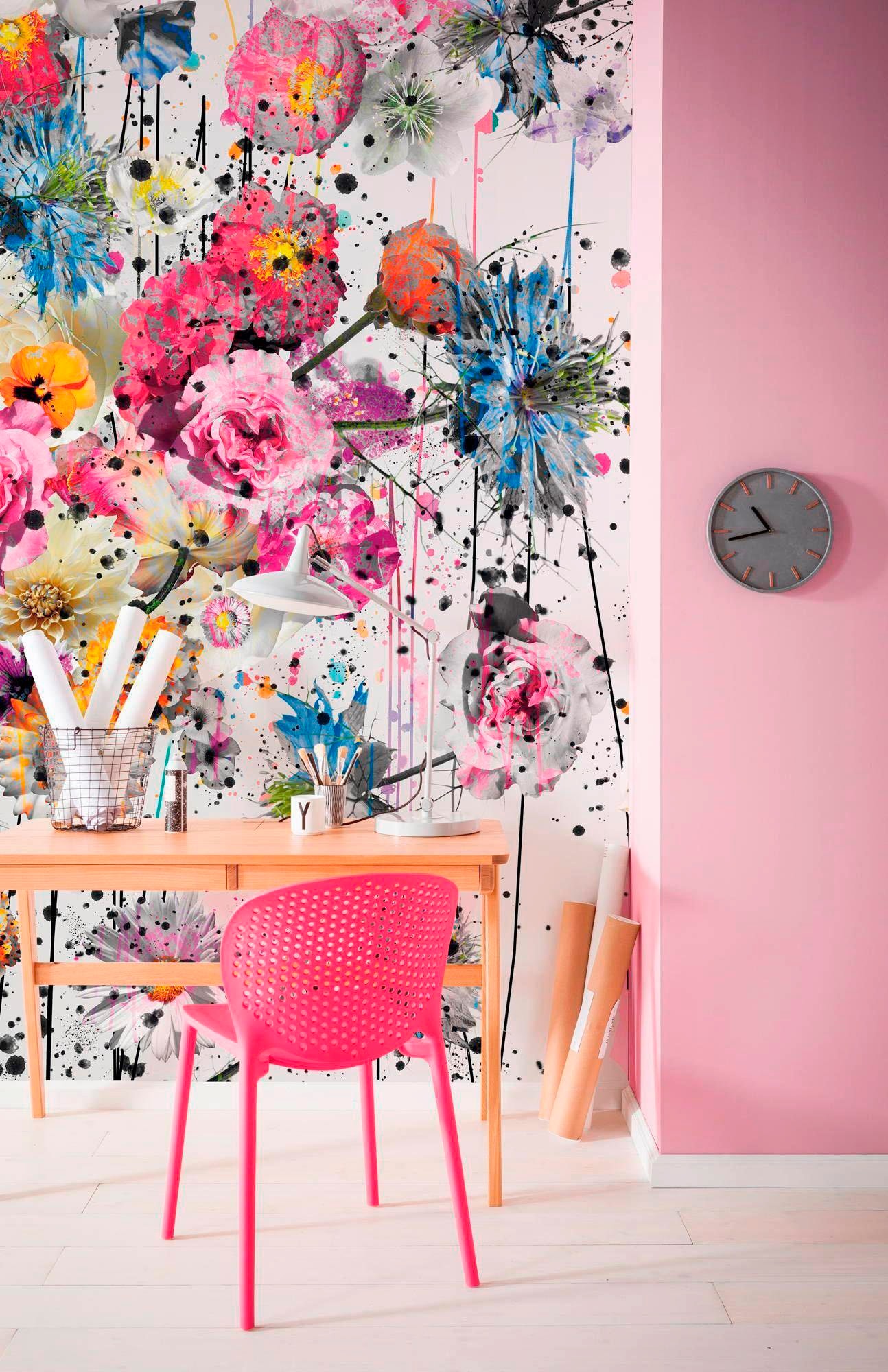 Komar Vliestapete »Digitaldruck Vlies - Lush - Größe 200 x 250 cm«, bedruckt, Wohnzimmer, Schlafzimmer
