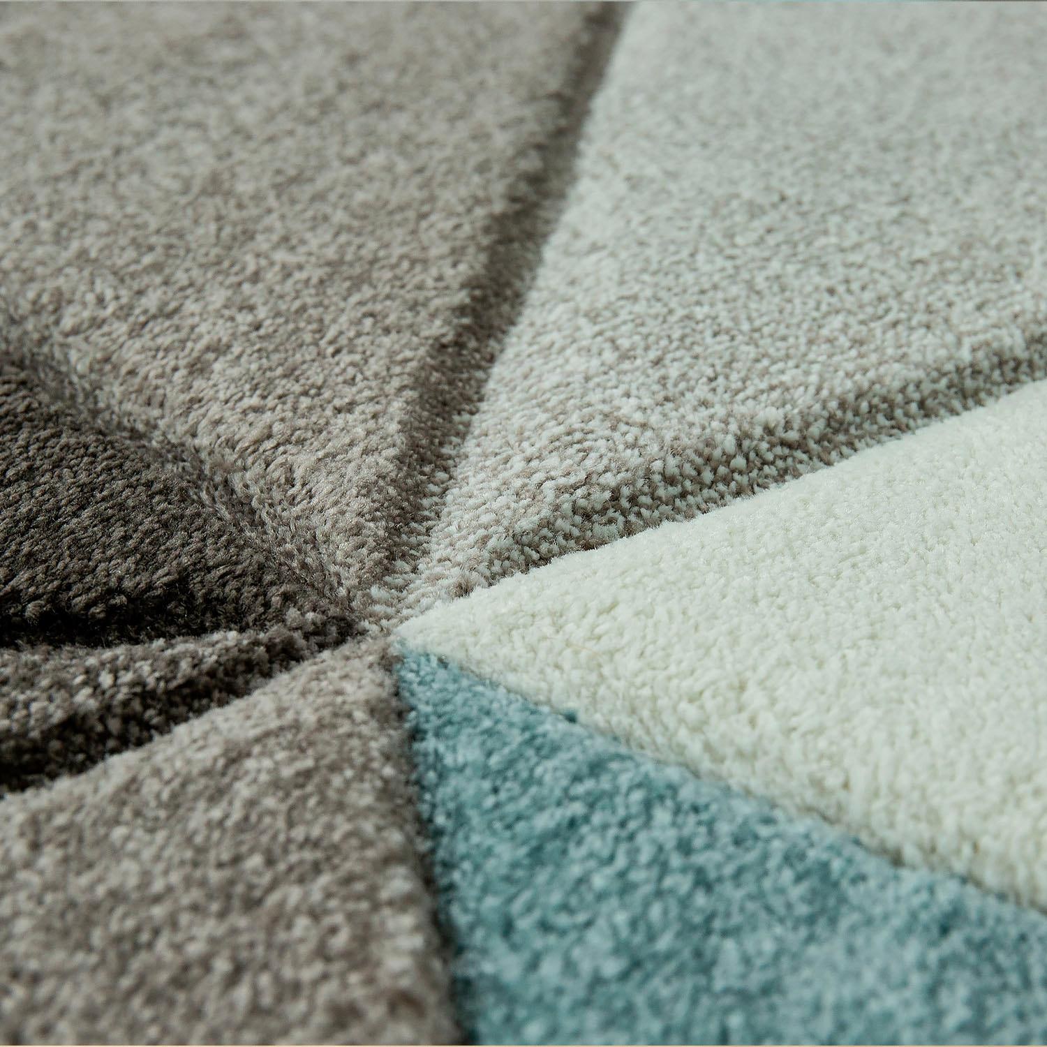 Paco Home Läufer »Lara 237«, rechteckig, 16 mm Höhe, Teppich-Läufer, Kurzflor, modernes Design, mit Konturenschnitt