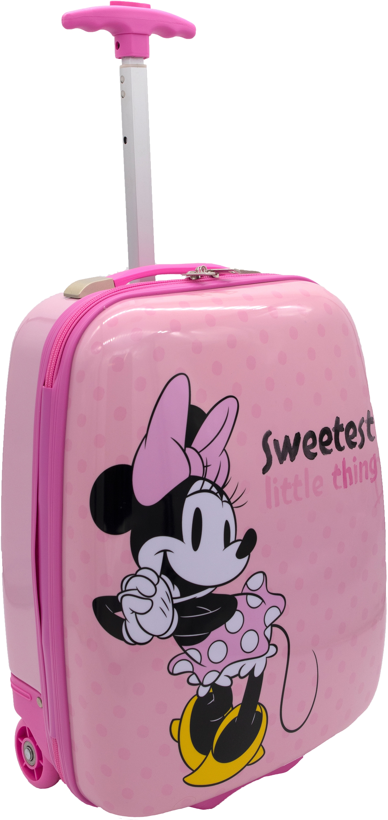 UNDERCOVER Kinderkoffer »Minnie Mouse, Teleskopstange mit | 2 Rollen, 44 BAUR cm«