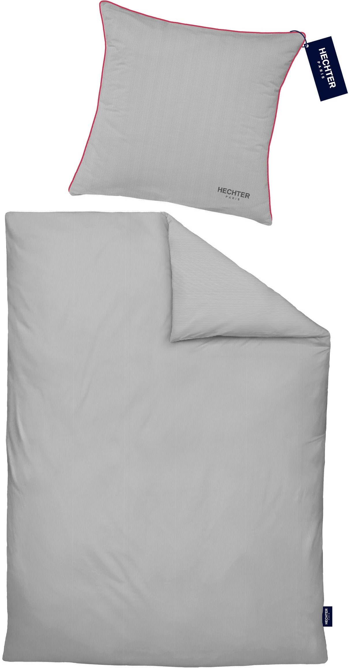 HECHTER PARIS Bettwäsche »0061308«, feiner Glanz + weicher Griff, 100% Baumwolle, Satinpaspel + LOGO
