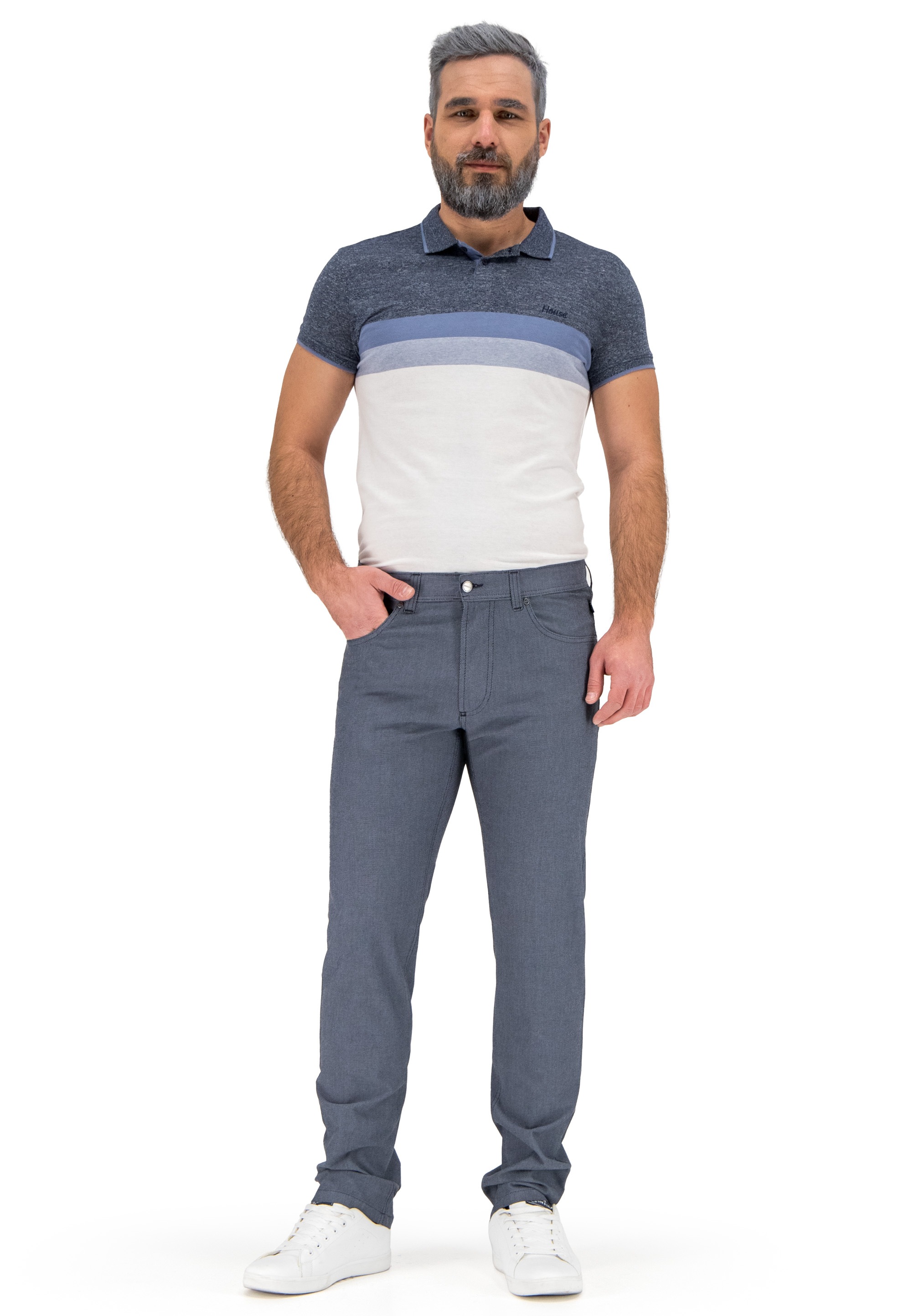 Brühl Stoffhose »York«, in Baumwoll-Stretch Qualität