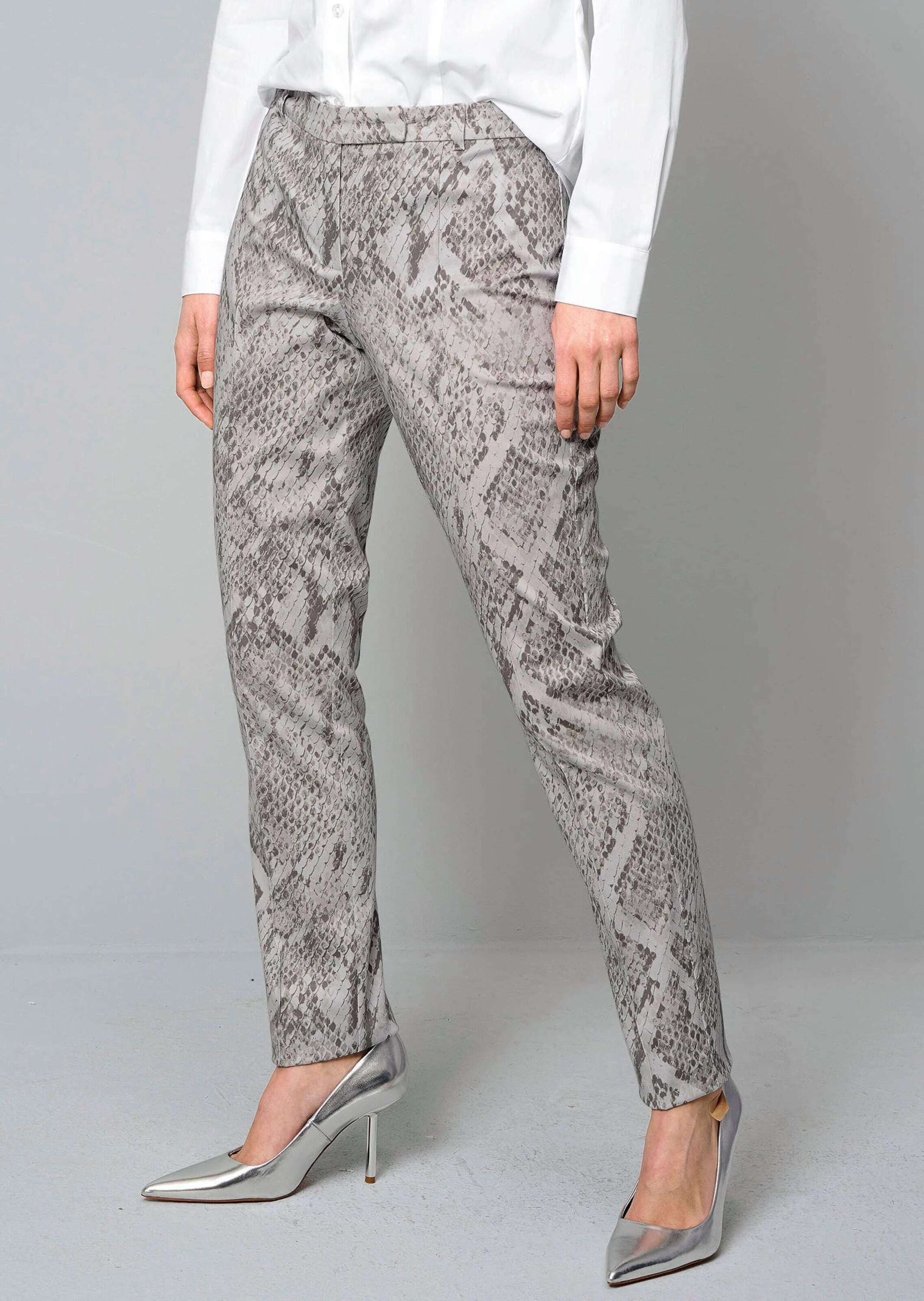 Alba Moda Stoffhose "Hose Hose mit Schlangenprint" günstig online kaufen