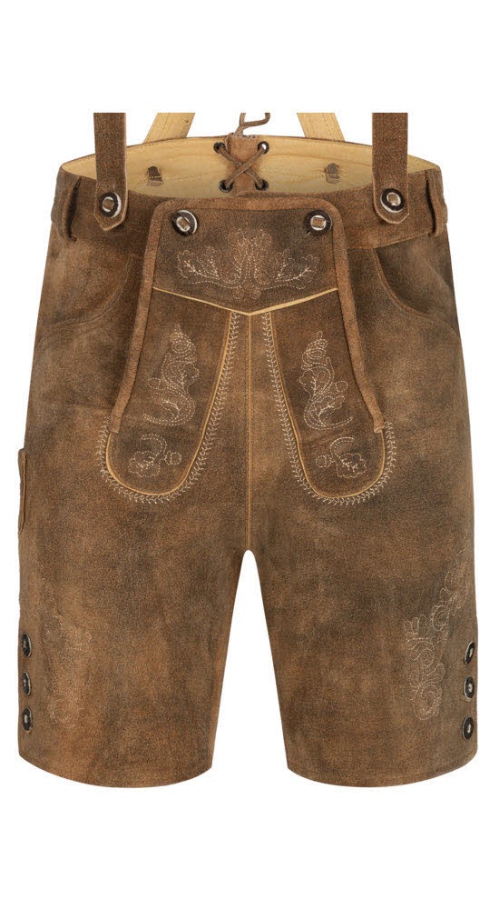Nübler Trachtenlederhose »Lederhose kurz Bertl«