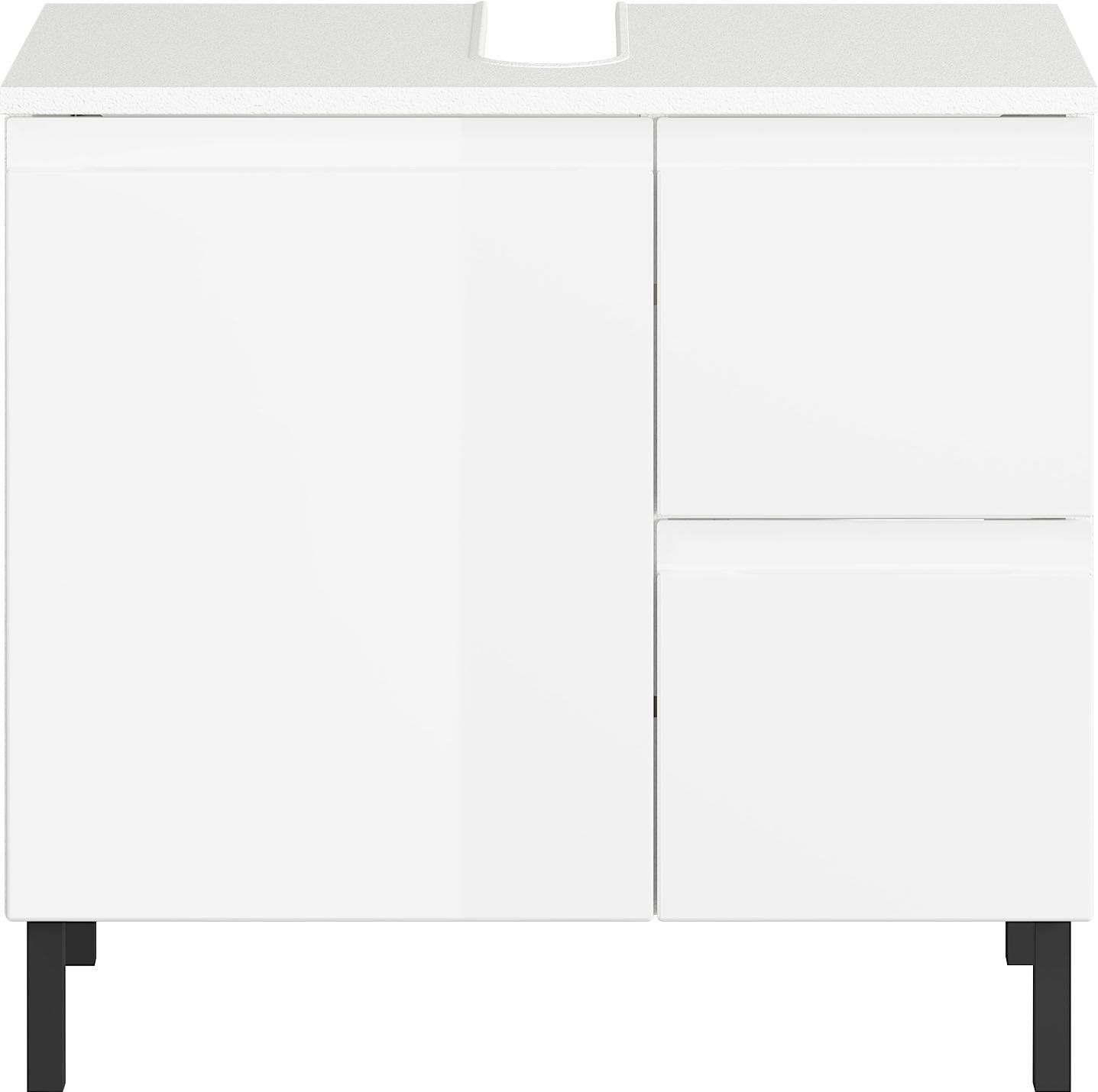 GERMANIA Waschbeckenunterschrank »Scantic«, Breite 60 cm,  Badezimmerschrank, verstellbarer Einlegeboden bestellen | BAUR | Waschbeckenunterschränke