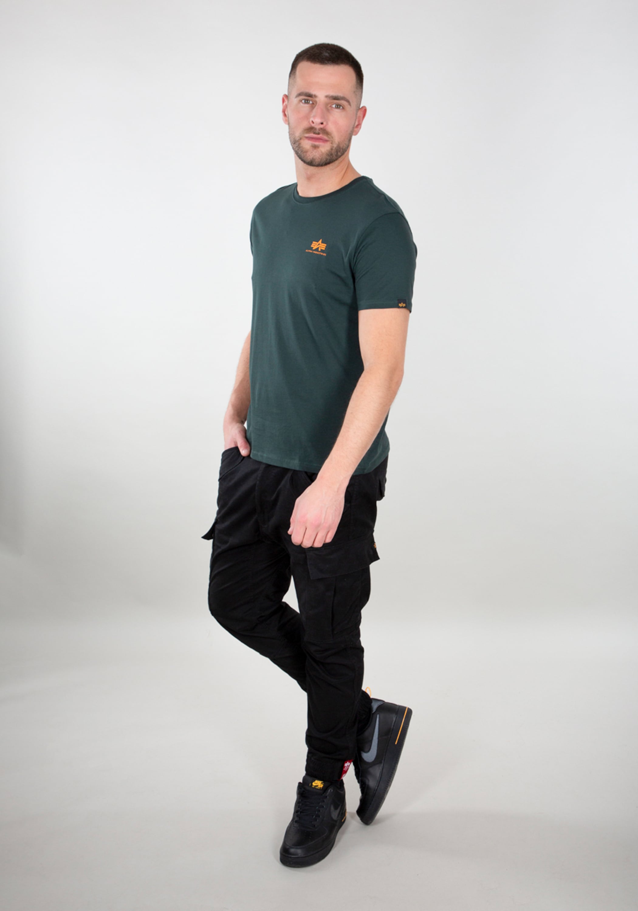 Alpha Industries T-Shirt »Alpha Industries Men - T-Shirts Basic T Small Logo«