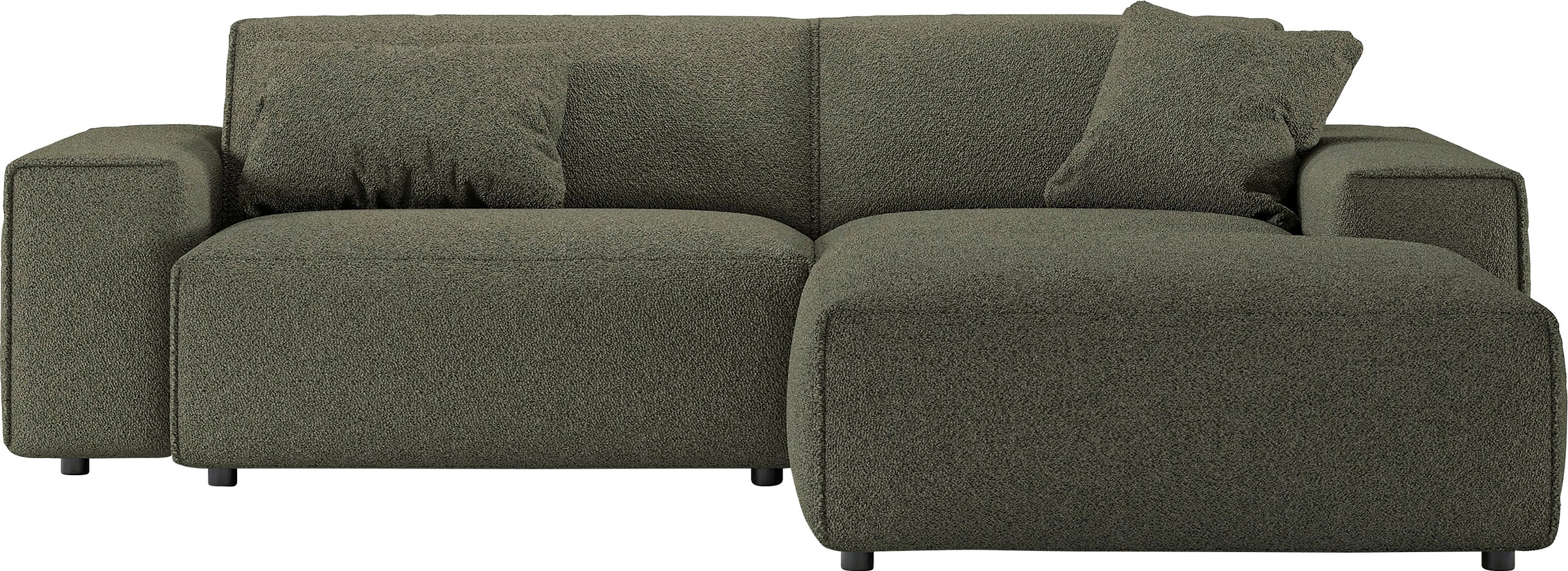 andas Ecksofa »Glimminge L-Form auch in Breitcord, Feincord + Easy care-Bezug,«, Breite 234, Zierkissen