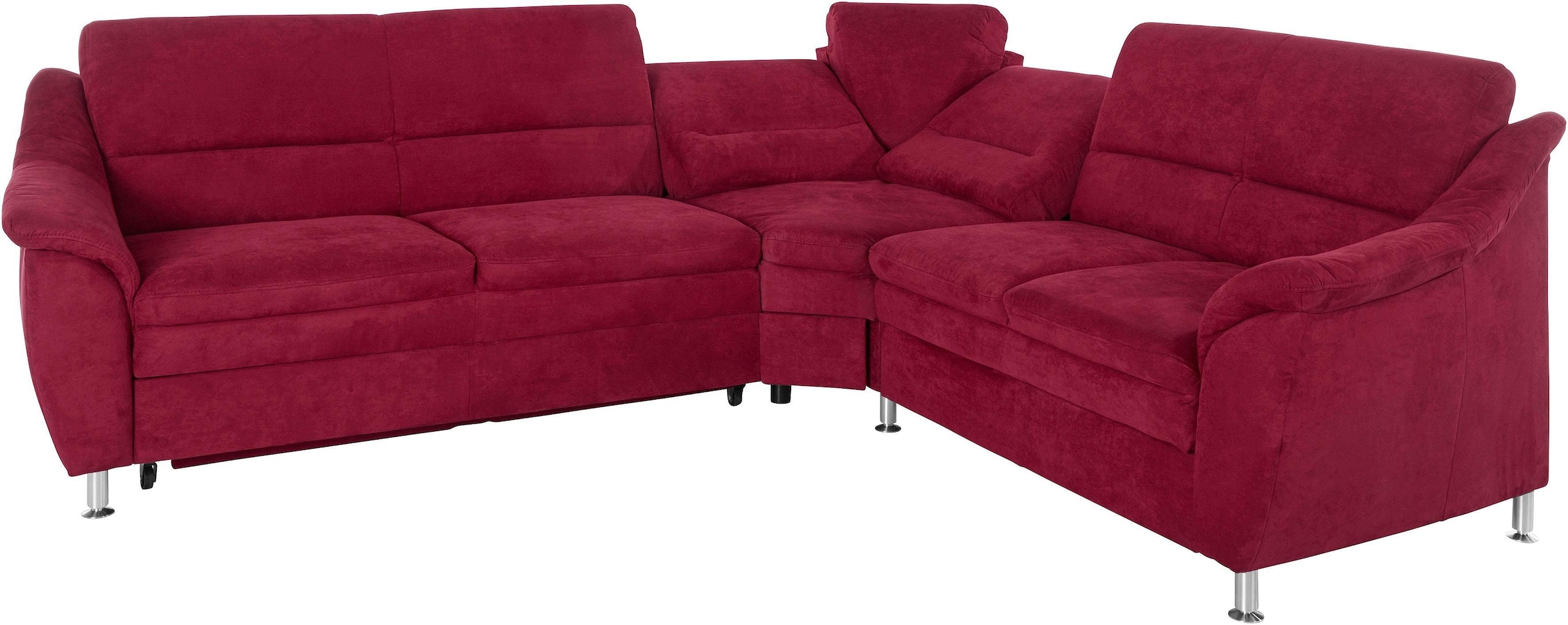 Places of Style Ecksofa »Cardoso L-Form«, mit Trapezecke für mehr Sitzkomfort, wahlweise auch mit Bettfunktion