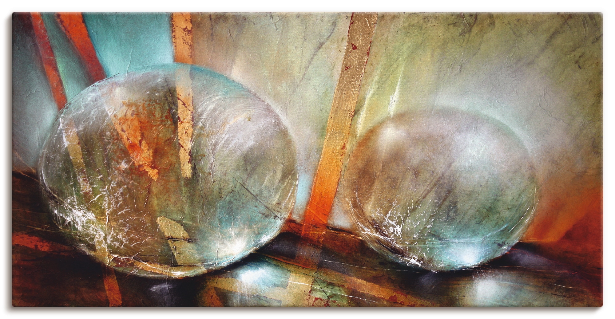 Artland Leinwandbild "Lichtfänger" Gegenstandslos 1 Stk. tlg. als Leinwandb günstig online kaufen