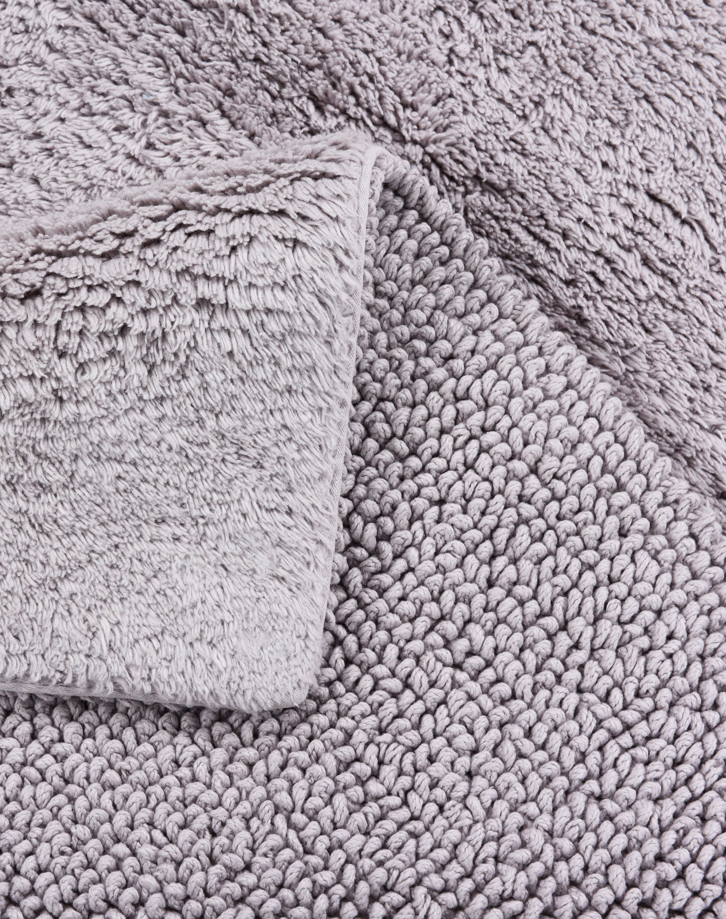 TOM TAILOR HOME Badematte "Cotton Double Uni" Höhe 20 mm beidseitig nutzbar günstig online kaufen