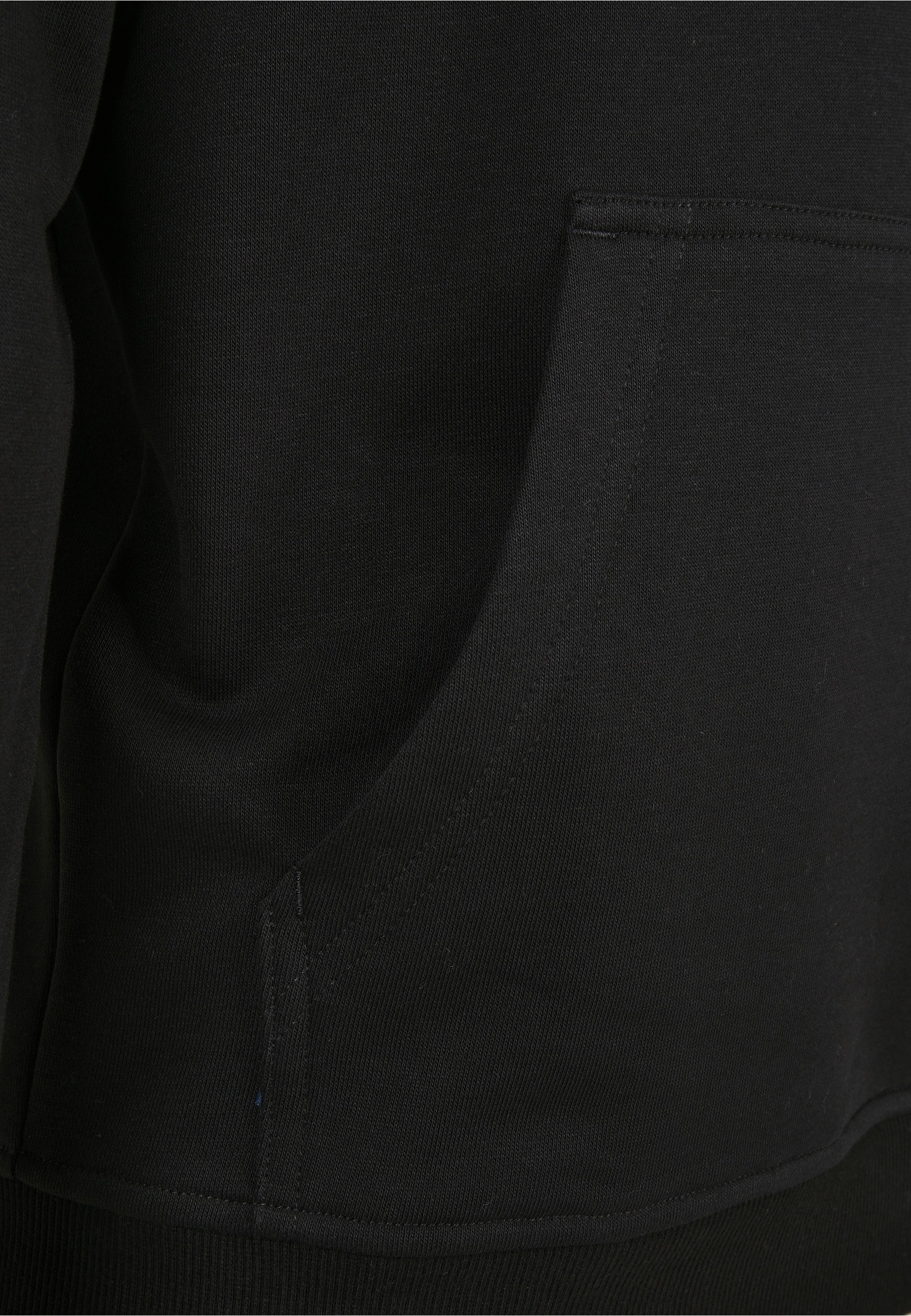 URBAN CLASSICS Rundhalspullover »Urban Classics Herren Basic Terry Hoody« 1 Stk.