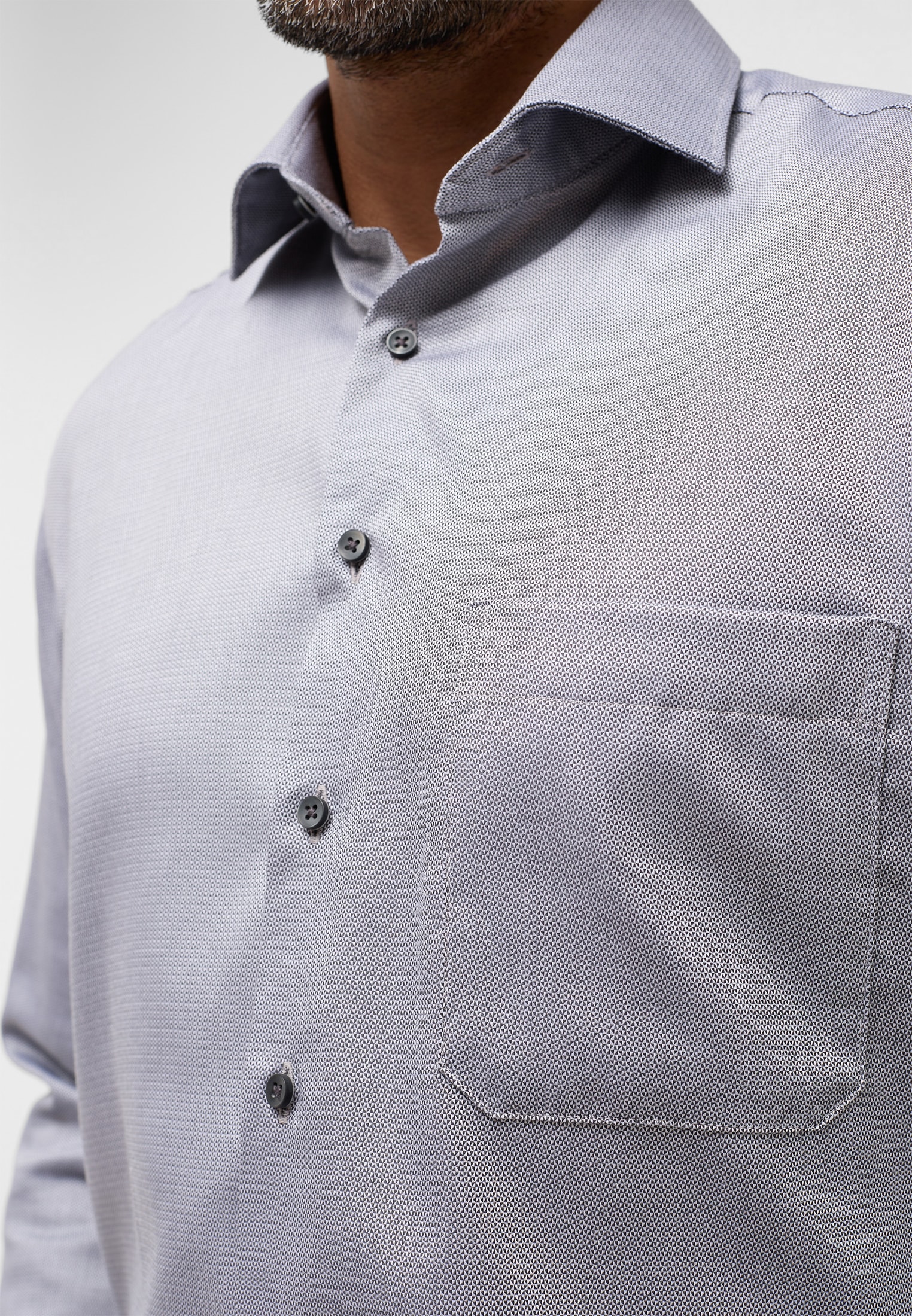 Eterna Langarmhemd »COMFORT FIT«, NON IRON (bügelfrei)