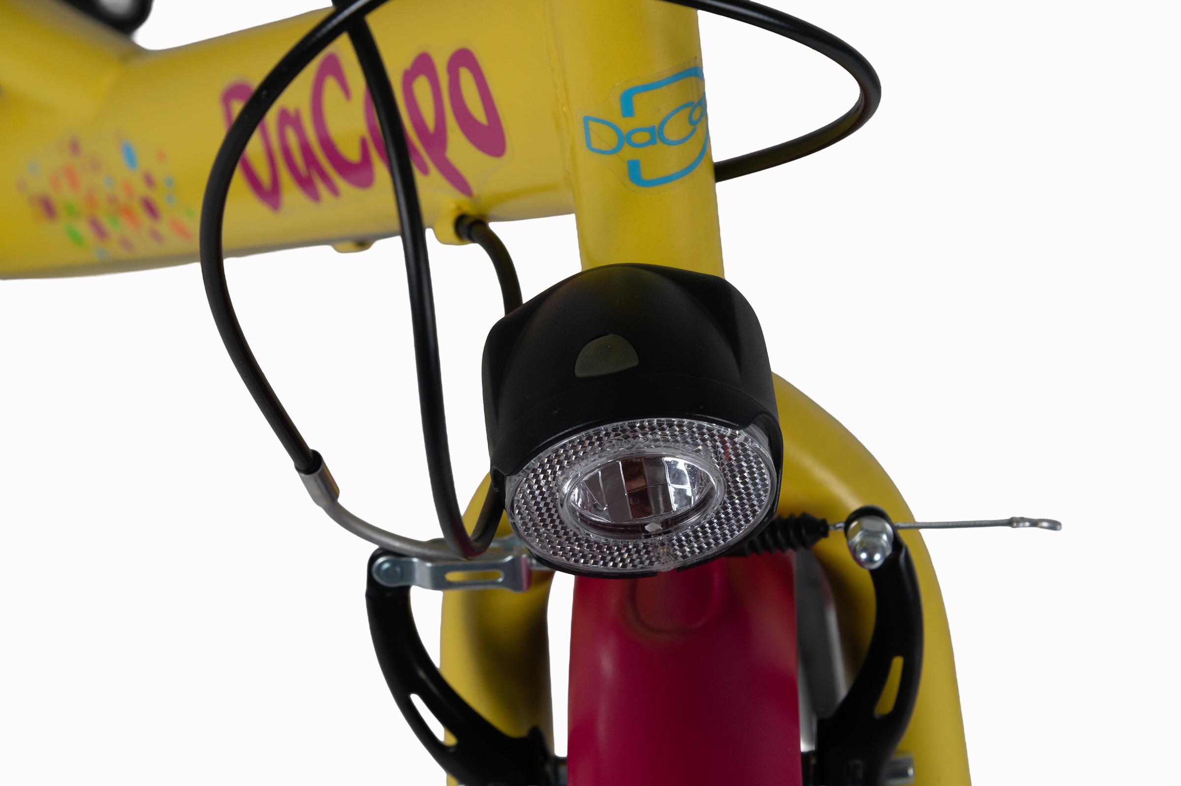 Dacapo Jugendfahrrad »DaCapo Kinderfahrrad 24'' Confetti 6 Gänge« 6 Gang Shimano Tourney Schaltwerk Kettenschaltung