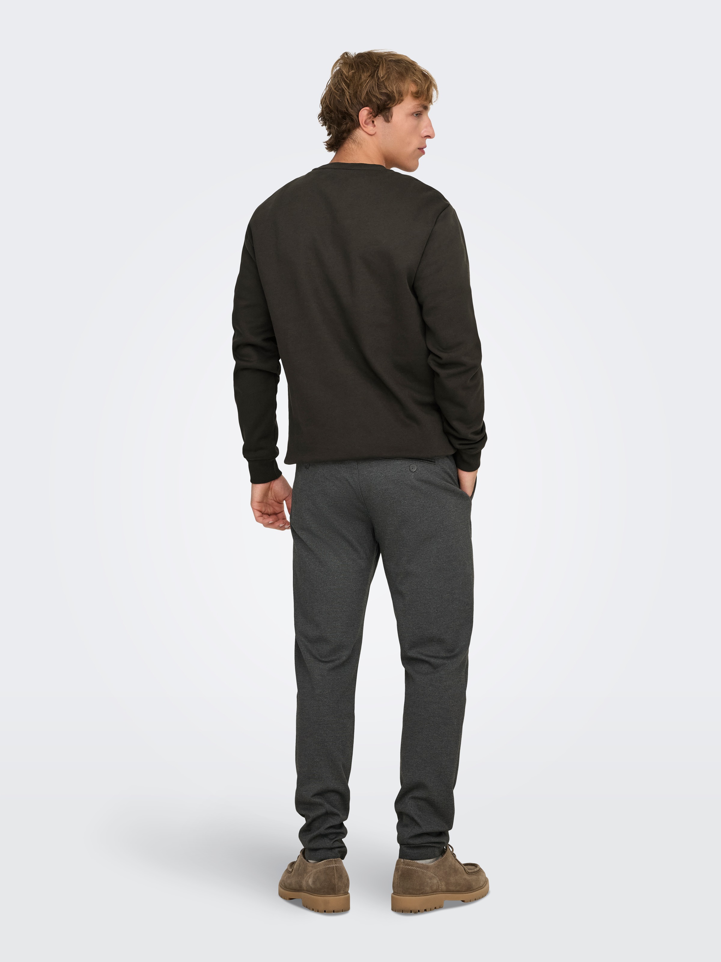 ONLY & SONS Chinohose »ONSMARK SLIM HERRINGBONE 2911 PANT NOOS«